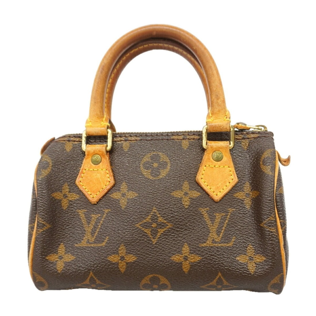Louis Vuitton Monogram Mini Speedy Handbag M41534 Brown Women's: --- Catalog ---Category: SizeSize (HxWxD): 10cm x 16.5cm x 7cm / 3.93'' x 6.49'' x 2.75''Category: DesignType: HandbagColor: BrownGender: WomenCategory: GeneralMPN: M41534Brand: Louis Vuitton--- Item 