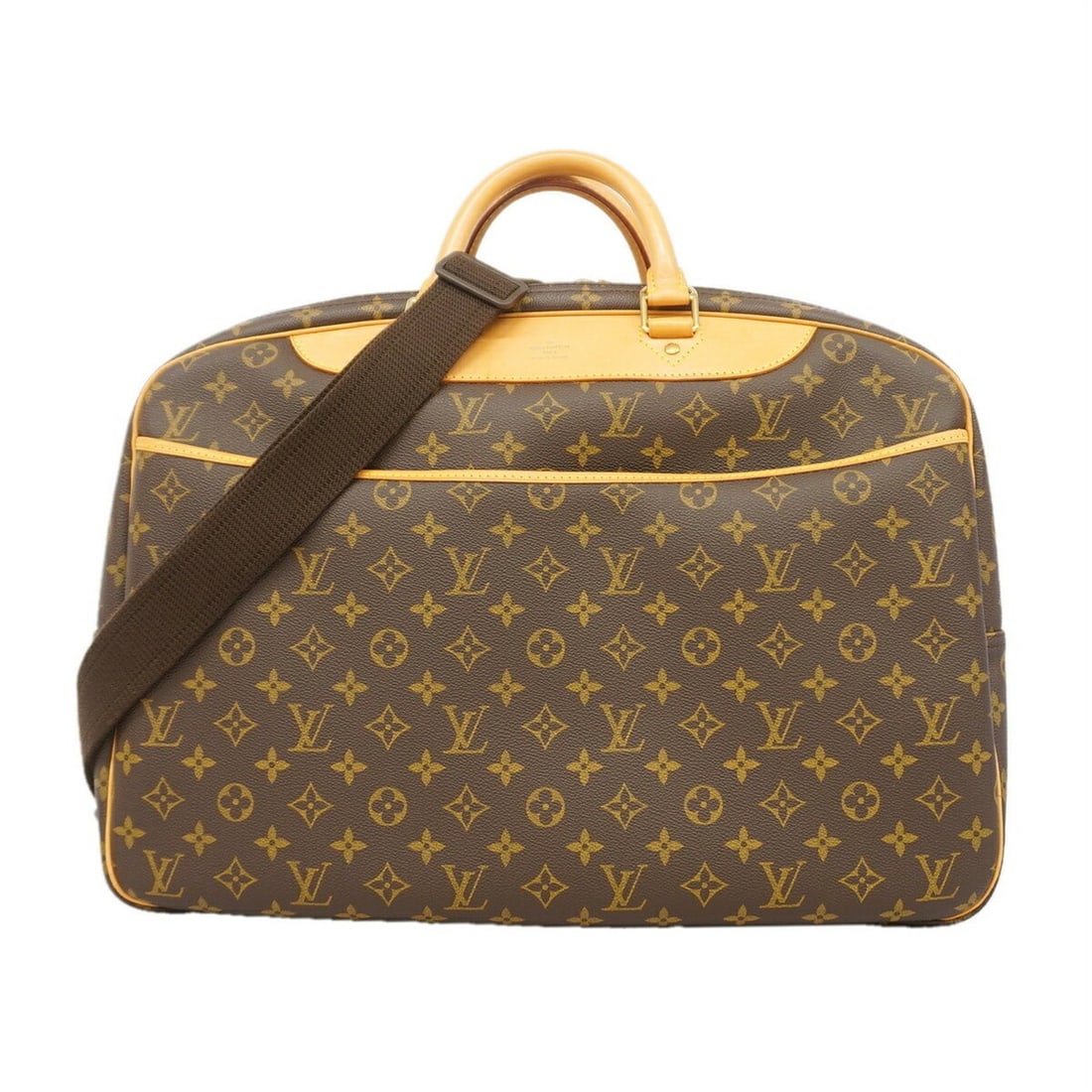 Louis Vuitton Monogram Alizé 24h M41399 Brown 2-way bag for men and women.: --- Catalog ---Category: SizeSize (HxWxD): 36cm x 46.5cm x 19.5cm / 14.17'' x 18.3'' x 7.67''Category: DesignType: Boston bagColor: BrownGender: Men,WomenCategory: GeneralMPN: M41399Brand: Louis Vuitt