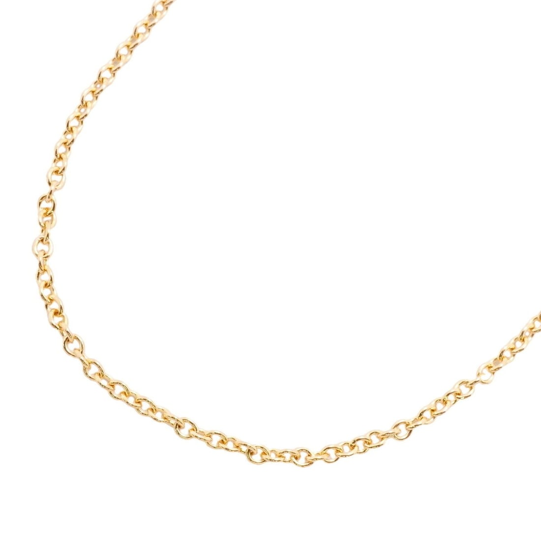 Tiffany & Co. Necklace Chain 18K Yellow Gold Women's: --- Catalog ---Category: SizeNeck Circumference: 46 cm / 18.11''Category: DesignGender: WomenMaterial: Yellow gold (18K)Necklace Type: NecklaceCategory: GeneralBrand: Tiffany--- Item List ---Section: 