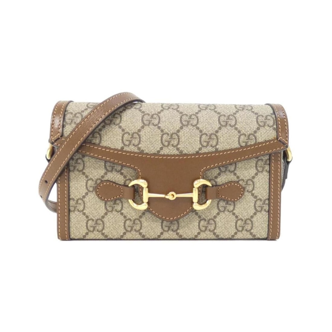 Gucci HORSEBIT 1955 699296 92TCG Shoulder Bag: --- Catalog ---Category: SizeSize (HxWxD): 11cm x 18cm x 5cm / 4.33'' x 7.08'' x 1.96''Category: DesignType: Shoulder bagColor: Beige, BrownGender: WomenMaterial: GG Supreme , Canvas , Leather Categor