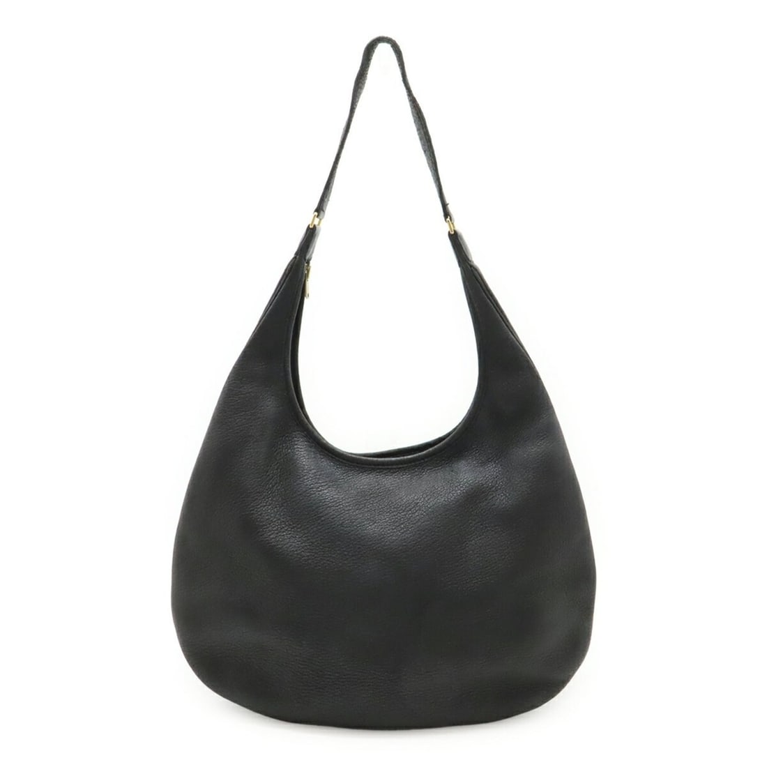 HERMES Gao Shoulder Bag, Taurillon Clemence Leather, Black, ?D Stamp: --- Catalog ---Category: SizeWeight: 540g / 1.19lb.Size (HxWxD): 23.5cm x 35cm x 12cm / 9.25'' x 13.77'' x 4.72''Category: DesignType: Shoulder bagColor: BlackGender: WomenMaterial: Taurillon