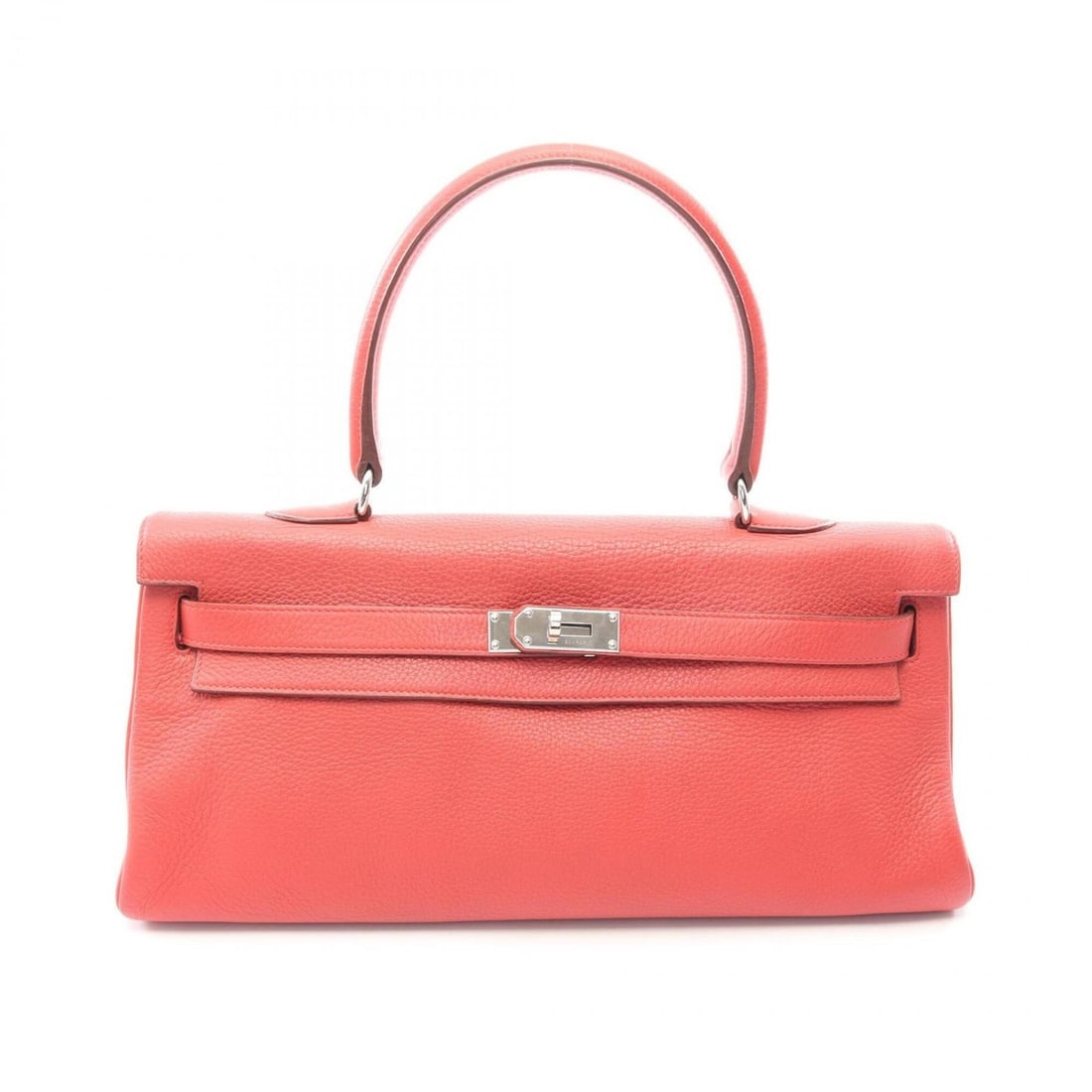 Hermes Kelly Shoulder Bag, Handbag, Leather, Taurillon Clemence Women's, Red: --- Catalog ---Category: SizeSize (HxWxD): 18cm x 41.5cm x 15cm / 7.08'' x 16.33'' x 5.9''Category: DesignType: Shoulder bagColor: Red colorGender: WomenMaterial: Taurillon clemence leather Category: 