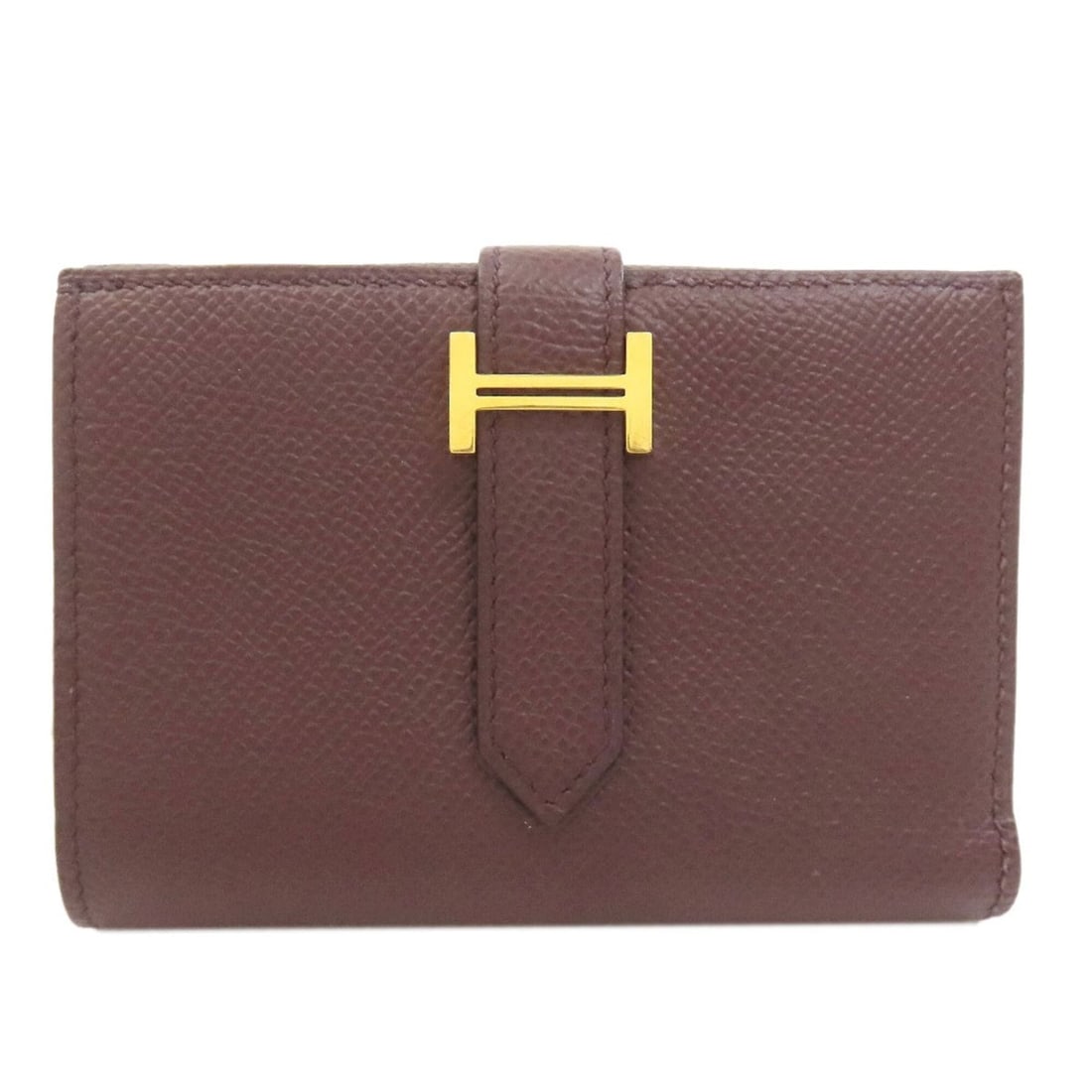 Hermes Bearn Combination Gold Hardware Bi-fold Wallet, Epsom Leather, Women's (1 of 20)