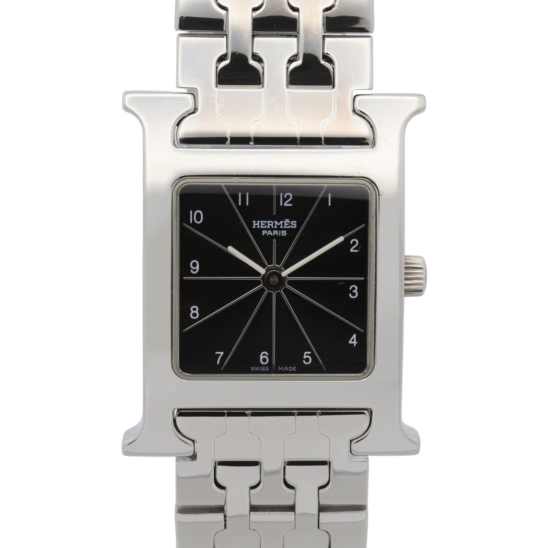 Hermes H-Watch, Stainless Steel, Women's Watch, Black, HH1.210 (1 of 15)