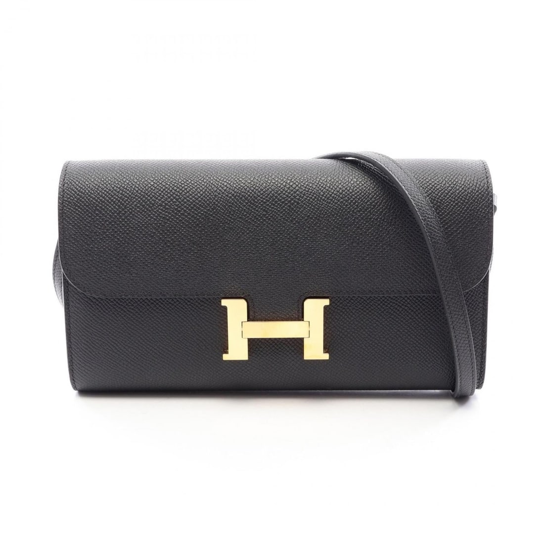 Hermes Constance Long To Go Shoulder Bag/Handbag, Veau Epsom Leather, Women's, Black: --- Catalog ---Category: SizeSize (HxWxD): 12cm x 20.5cm x 3cm / 4.72'' x 8.07'' x 1.18''Category: DesignType: Handbag, Shoulder bagColor: Black, BrownGender: WomenMaterial: Coated canvas , Leather Ca