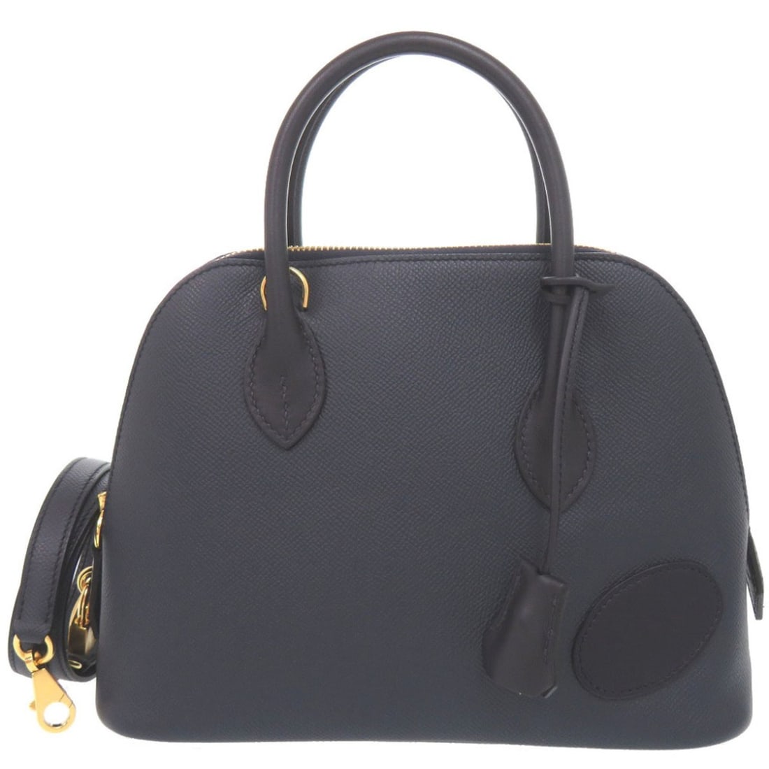 Hermes Bolide 1923 25 Disorderly Veau Epsom Blue Indigo Gold Hardware B Stamp (Made in 2023) Handbag: --- Catalog ---Category: SizeSize (HxWxD): 19cm x 26cm x 10cm / 7.48'' x 10.23'' x 3.93''Category: DesignType: HandbagColor: Blue indigoGender: WomenMaterial: Epsom leather Category: GeneralBrand: Her