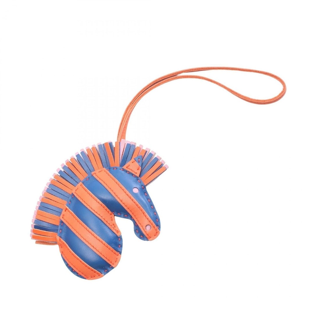 Hermes GIGI Savannah Charm Accessory Leather Agneau Milo Women's Blue Orange Pink Poppy Mauve: --- Catalog ---Category: DesignType: Handbag charmColor: Blue, Orange, PinkGender: WomenMaterial: Agneau MiloCategory: GeneralBrand: Hermes--- Item List ---Section: ConditionRanking: Rank A Used - A f