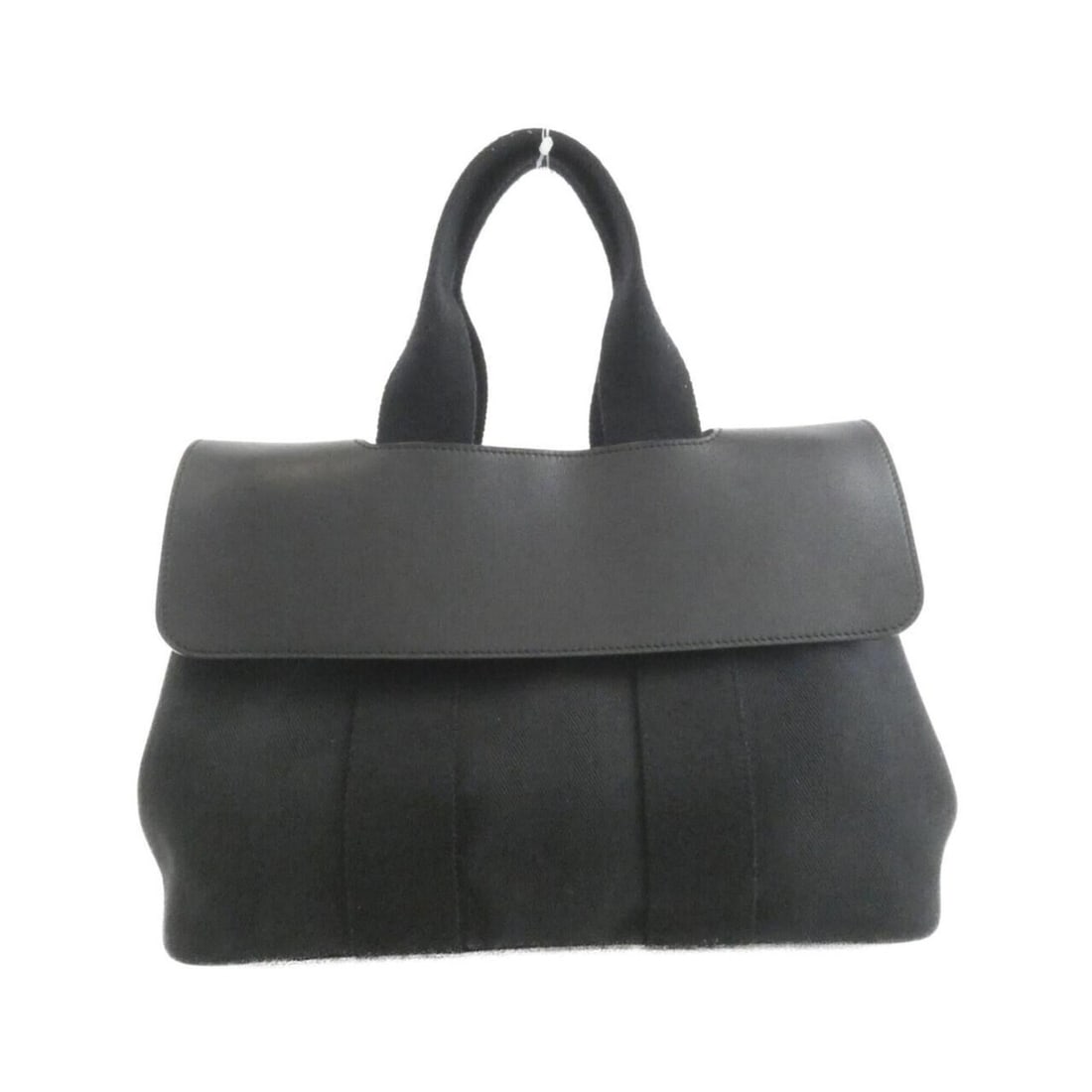 Hermes Valparaiso PM 049012CK Handbag: --- Catalog ---Category: SizeSize (HxWxD): 21cm x 30cm x 14cm / 8.26'' x 11.81'' x 5.51''Category: DesignType: HandbagColor: BlackGender: WomenMaterial: Toile chevron Category: GeneralMPN: 049012CKBra