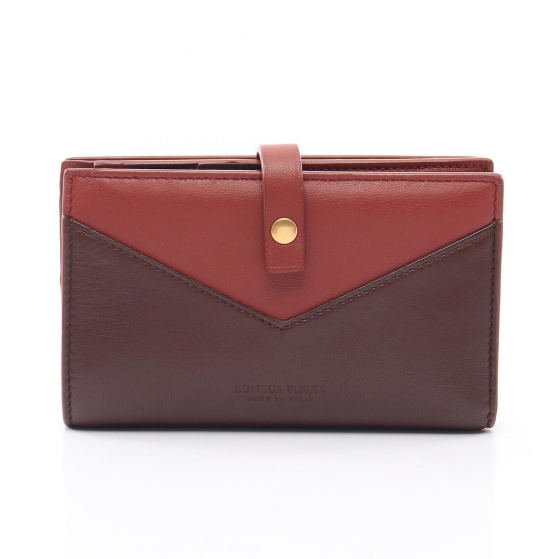 Bottega Veneta bi-fold wallet, leather, women's, brown/burgundy, 608263: --- Catalog ---Category: SizeSize (HxWxD): 9cm x 15cm x 1.5cm / 3.54'' x 5.9'' x 0.59''Category: DesignType: Wallet (bi-fold)Color: Bordeaux, BrownGender: WomenMaterial: Leather Category: GeneralBrand