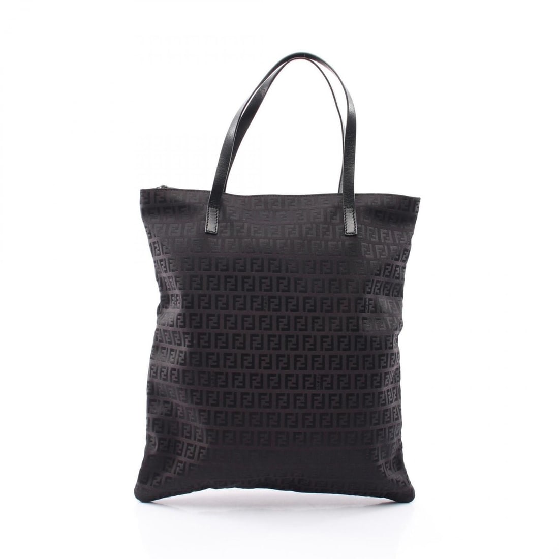 Fendi Zucchino Tote Bag Handbag Canvas Leather Women's Black 7VA043: --- Catalog ---Category: SizeSize (HxWxD): 39cm x 34cm x 1cm / 15.35'' x 13.38'' x 0.39''Handle Length: 43.5cm / 17.12''Category: DesignType: Handbag, Tote bagColor: BlackGender: WomenMaterial: Canvas