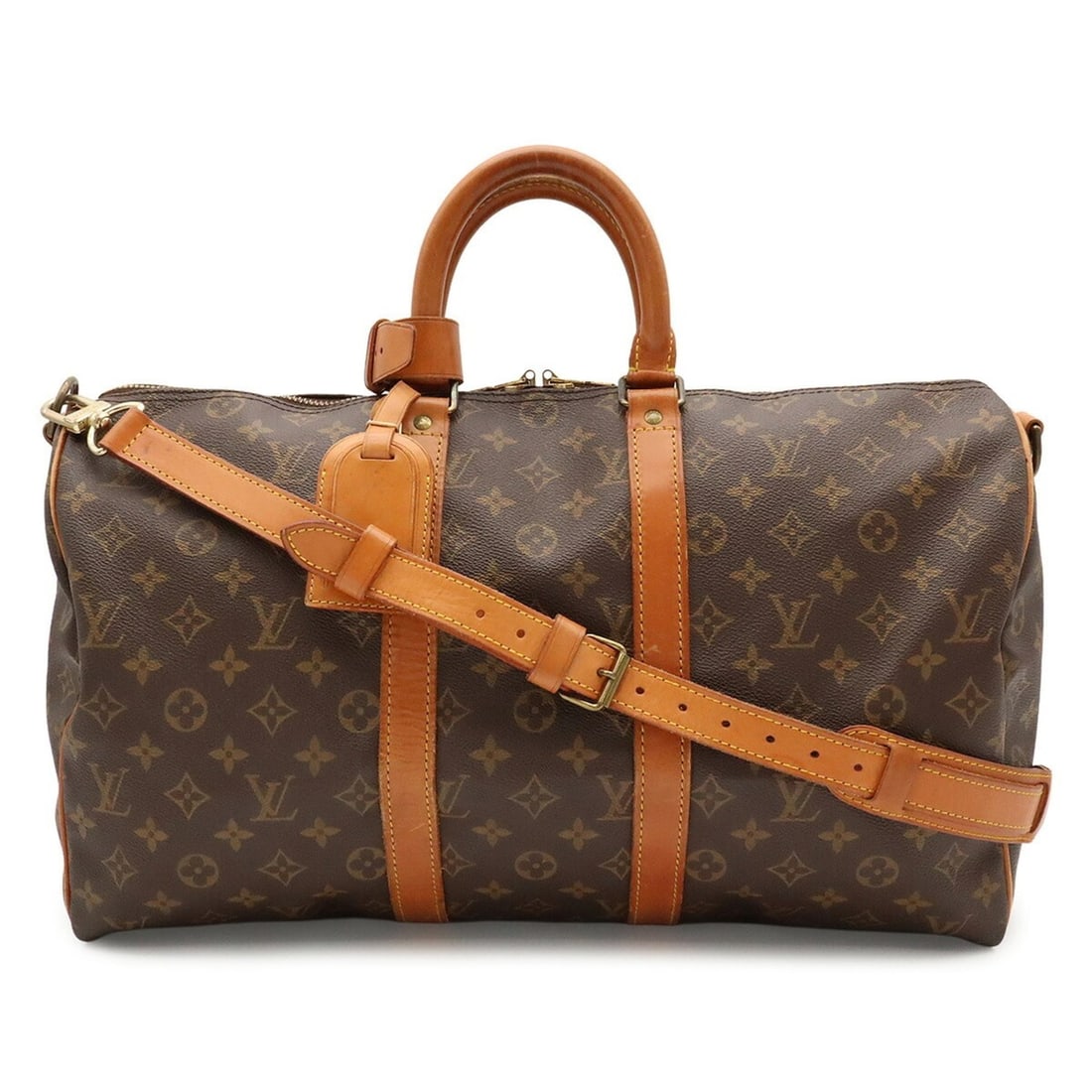 LOUIS VUITTON Louis Vuitton Monogram Keepall Bandoulière 45 Boston Bag Handbag Shoulder M41418: --- Catalog ---Category: SizeSize (HxWxD): 28.5cm x 46cm x 20.5cm / 11.22'' x 18.11'' x 8.07''Category: DesignType: Boston bag, Handbag, Shoulder bagColor: BrownGender: WomenMaterial: Monogram , Canva