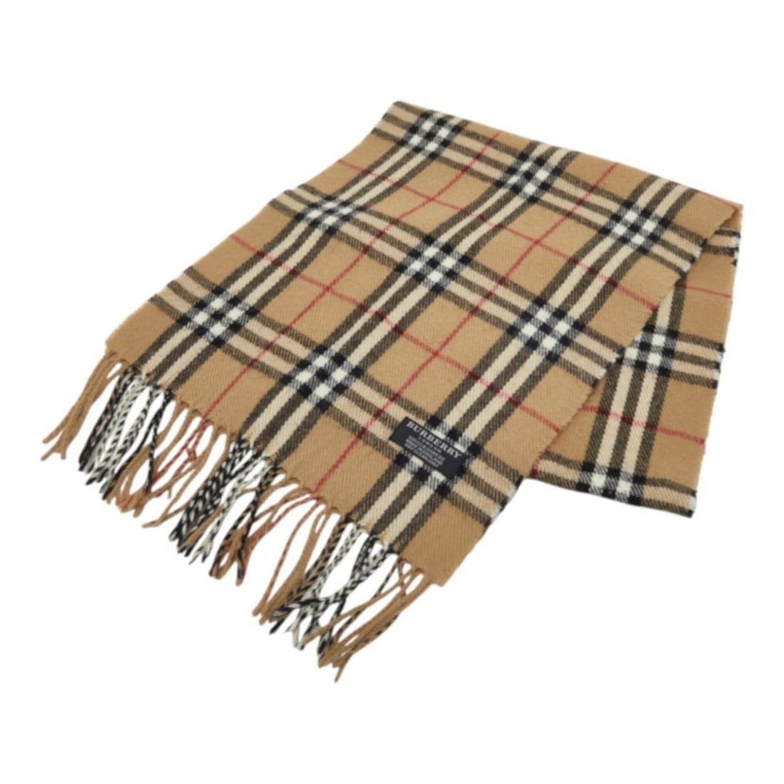 Burberry Nova Check Scarf, Beige, Cashmere, Women's BURBERRY: --- Catalog ---Category: SizeSize (LxW): 1.57m x 30.5cm / 61.81'' x 12''Category: DesignType: StoleColor: BeigeGender: WomenMaterial: Cashmere Category: GeneralBrand: Burberry--- Item List ---Section: