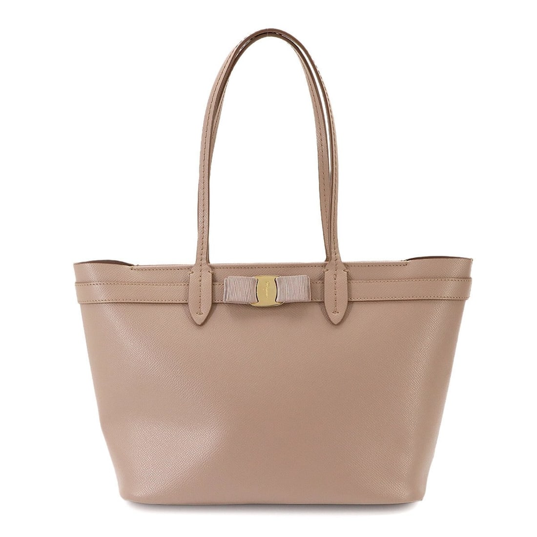 Salvatore Ferragamo Vara Ribbon Tote Handbag, Leather, Pink, 21 1082, Gold Hardware Bag: --- Catalog ---Category: SizeSize (HxWxD): 12cm x 27cm x 12cm / 4.72'' x 10.62'' x 4.72''Category: DesignType: Handbag, Pouch, Tote bagColor: PinkGender: WomenMaterial: Leather Category: GeneralMPN: 2