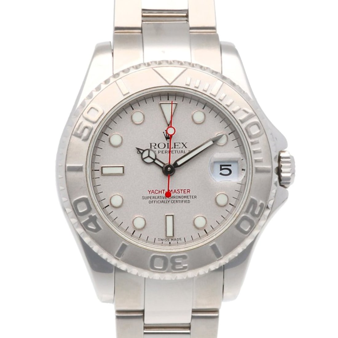 Rolex Oyster Perpetual Watch, Stainless Steel, 168622, Automatic Winding, Overhauled, Polished,: --- Catalog ---Category: SizeWrist Size: 18cm / 7.08''Case Diameter: 37mm / 1.46''Category: DesignType: WristwatchGender: Men,WomenColor (Dial): SilverMaterial (Band): Platinum, Stainless steelMateria