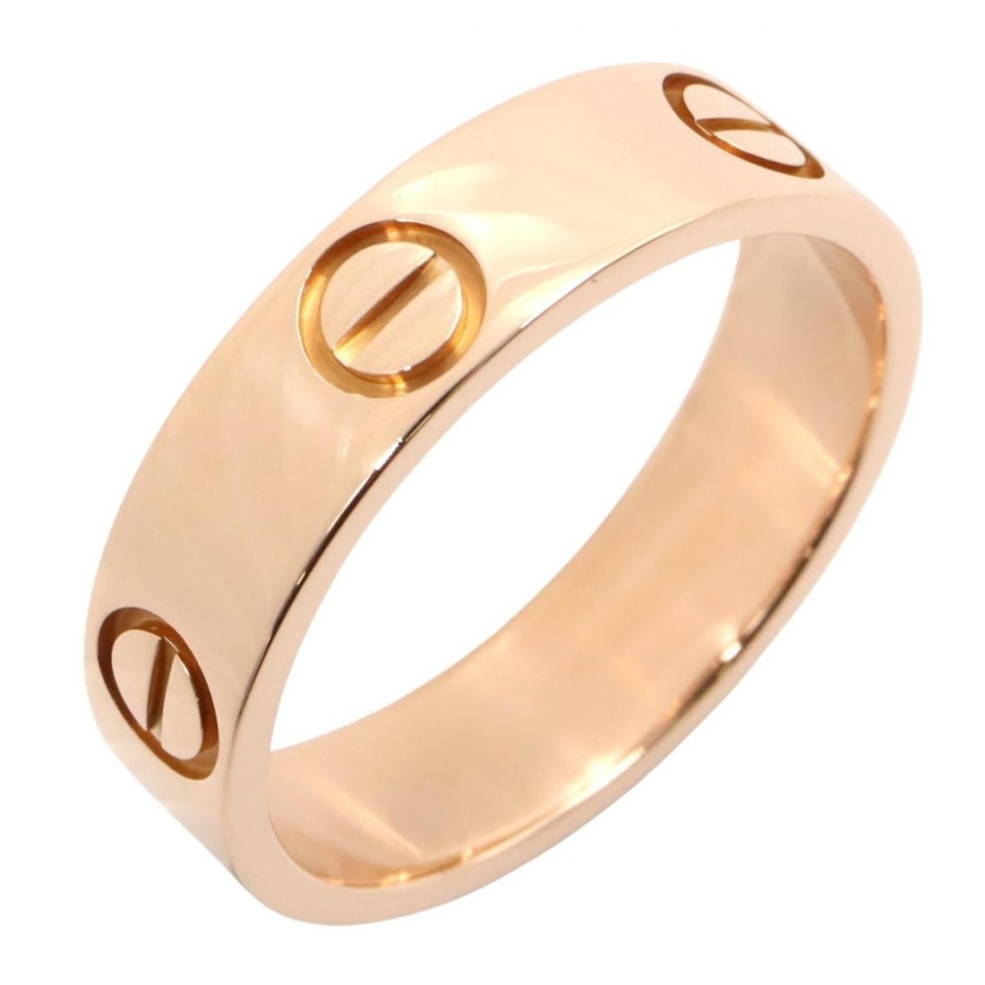 Cartier Love Ring, 18K Pink Gold (PG), Men's/Women's, Tone, B4084600: --- Catalog ---Category: SizeJP Size: 14US Size: 7Category: DesignType: Band ringColor: GoldGender: Men,WomenMaterial: Pink gold (18K)Category: GeneralMPN: B4084600Brand: Cartier--- Item List ---Secti