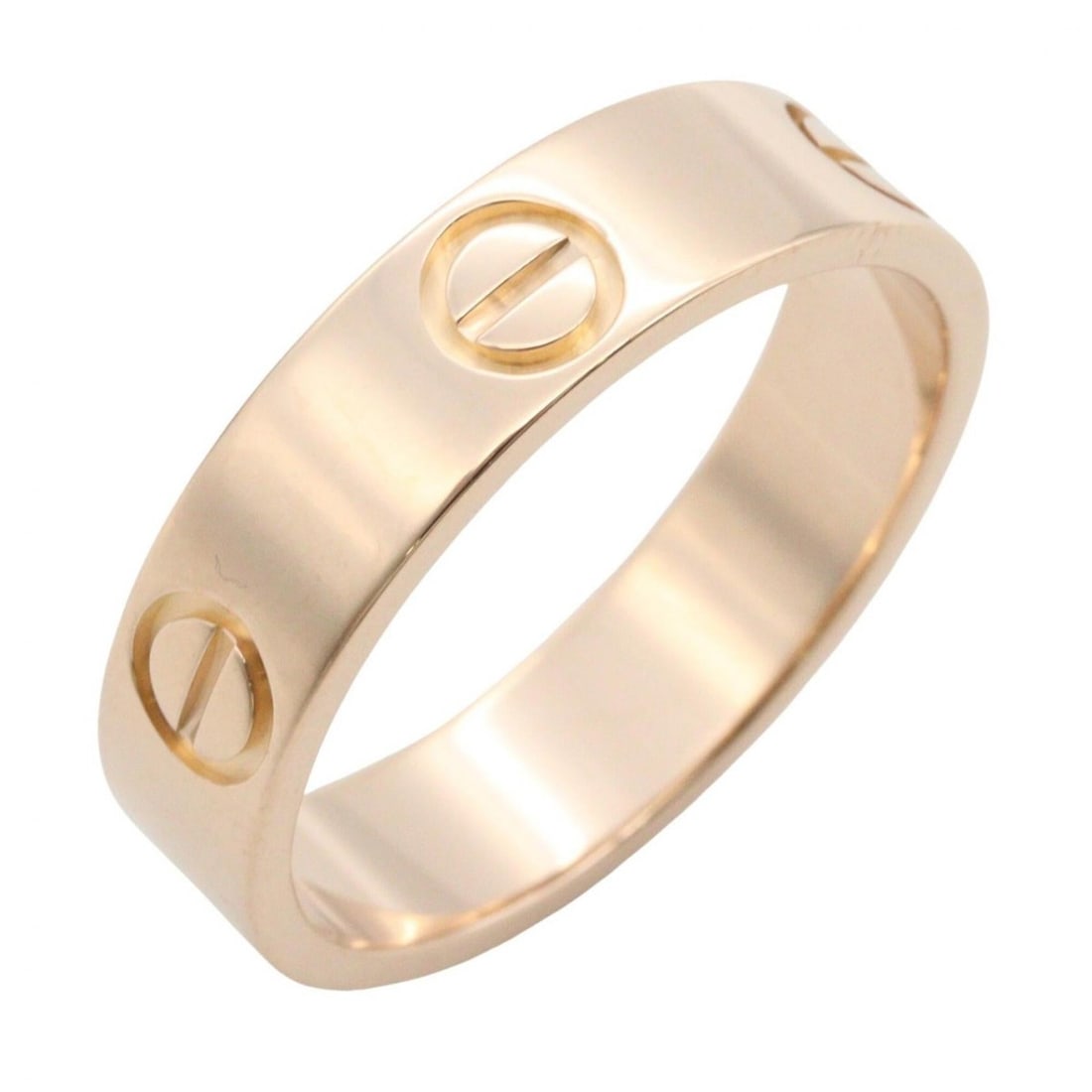 Cartier Love Ring, 18K Pink Gold (PG), Men's/Women's, Tone, B4084600: --- Catalog ---Category: SizeJP Size: 16US Size: 8Category: DesignType: Band ringColor: GoldGender: Men,WomenMaterial: Pink gold (18K)Category: GeneralMPN: B4084600Brand: Cartier--- Item List ---Secti