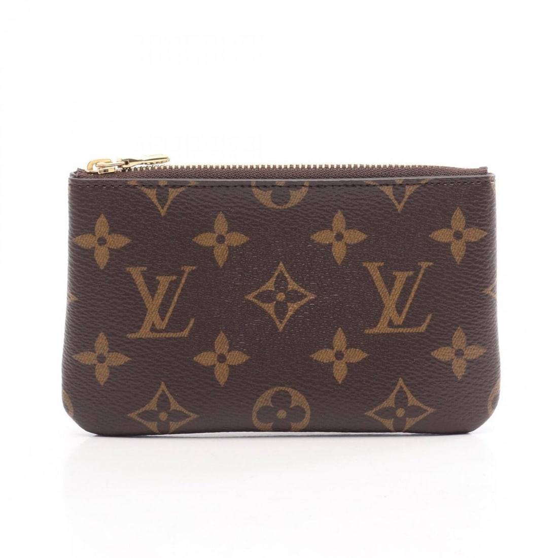 Louis Vuitton Pochette Clé Monogram Key Case Accessory, Coated Canvas, Monogram, Men's/Women's, (1 of 13)