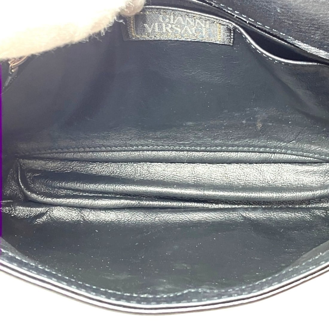 Versace leather shoulder bag - 5