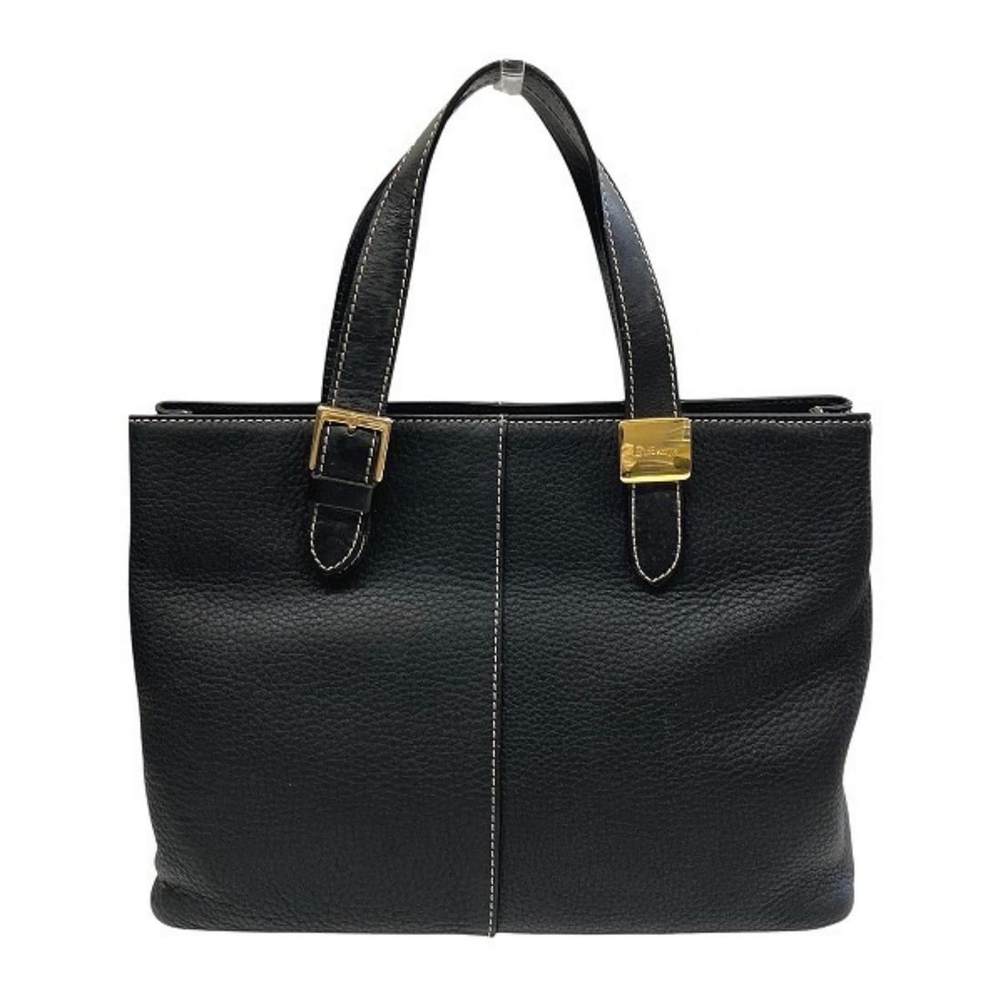Burberry leather tote bag: --- Catalog ---Category: SizeSize (HxWxD): 23cm x 33cm x 9.5cm / 9.05'' x 12.99'' x 3.74''Category: DesignType: Tote bagColor: BlackGender: Women,MenMaterial: Leather Category: GeneralBrand: Burberry-