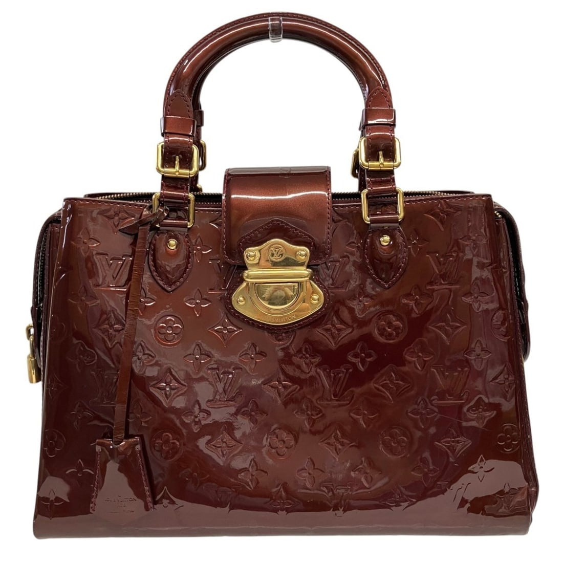 Louis Vuitton Amarante Avenue Enamel Handbag M93757: --- Catalog ---Category: SizeSize (HxWxD): 25cm x 36cm x 12cm / 9.84'' x 14.17'' x 4.72''Category: DesignType: HandbagColor: Red colorGender: WomenMaterial: Leather Category: GeneralBrand: Louis Vuitt