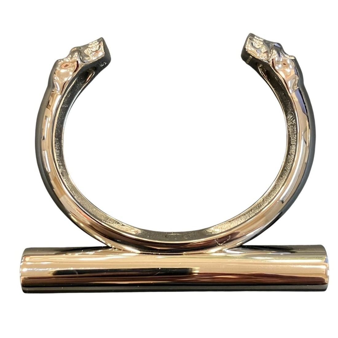 Alexander McQueen bangle accessory. Total weight: 48.4g. Material: Brass. (1 of 17)