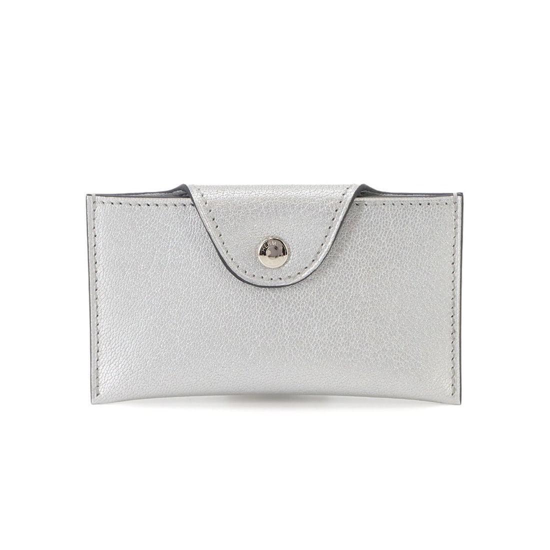 Hermes Iliade Card Case - Chevre leather, Argent, K stamp, silver hardware. (1 of 11)