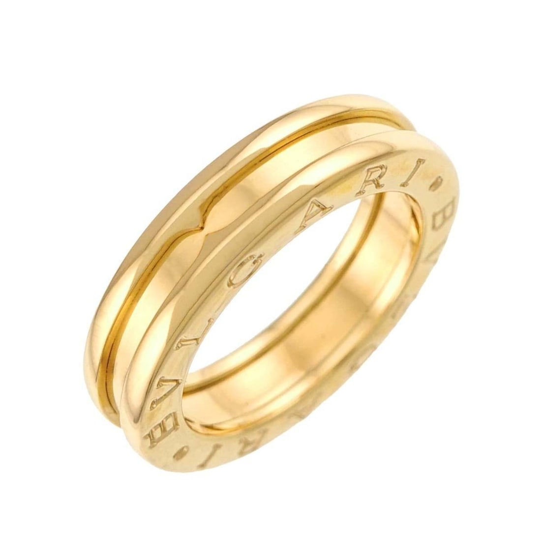 Bulgari BVLGARI B-ZERO1 1-band ring #48, 18K YG yellow gold 750.: --- Catalog ---Category: SizeUS Size: 4.5Brand Size: 48Category: DesignType: Band ringGender: WomenMaterial: Yellow gold (18K)Category: GeneralBrand: Bvlgari--- Item List ---Section: ConditionRanking: