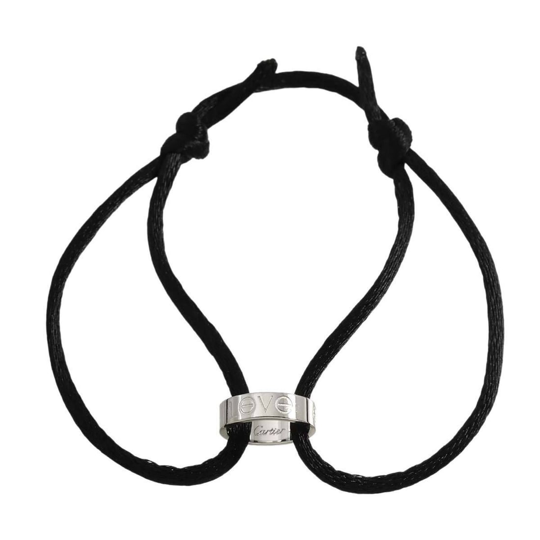 Cartier Love Charity Bracelet 18K WG White Gold 750: --- Catalog ---Category: SizeLength: 25cm / 9.84''Category: DesignType: Charm braceletGender: Women,MenMaterial: White gold (18K)Category: GeneralBrand: Cartier--- Item List ---Section: ConditionRanki