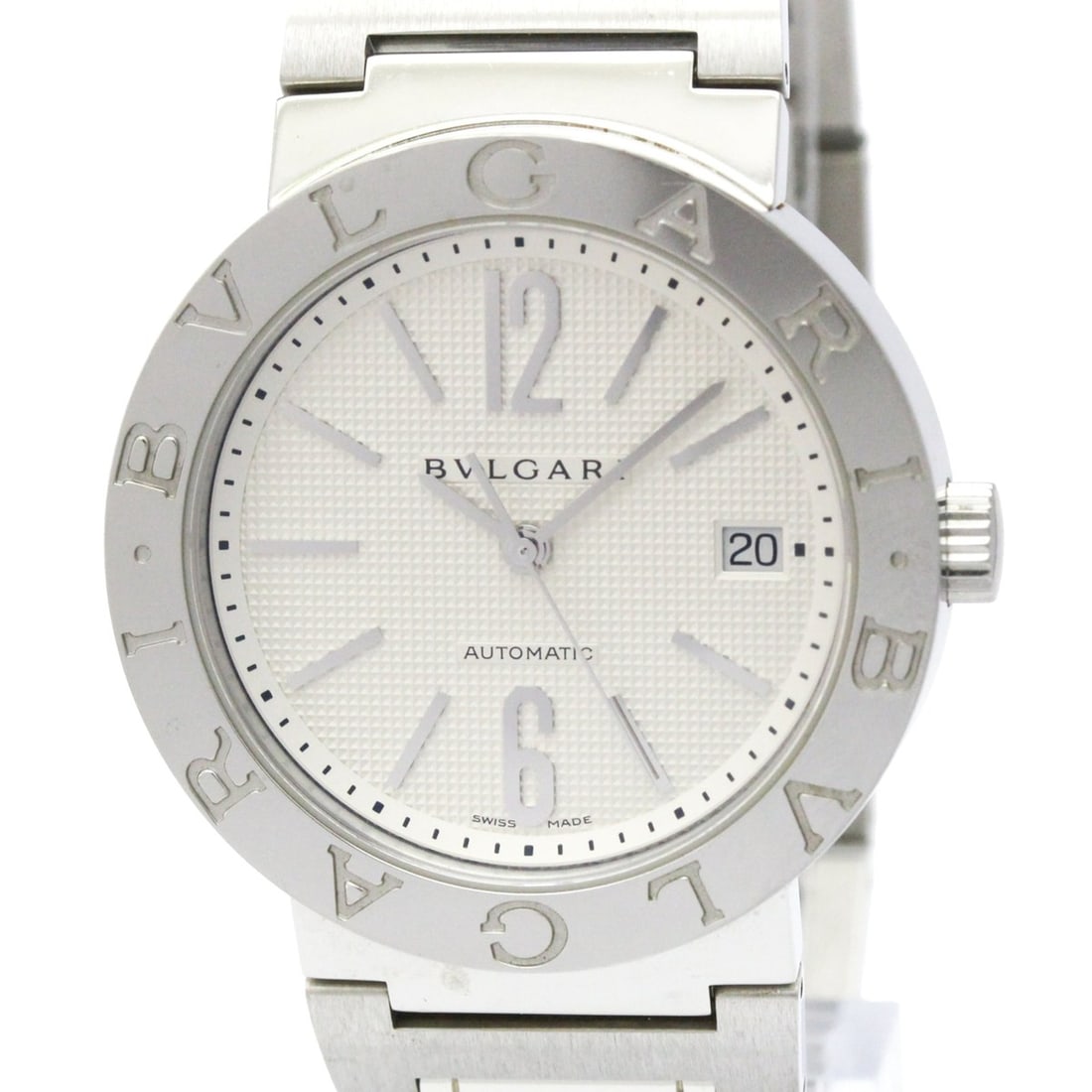 BVLGARI BVLGARI-BVLGARI Steel Automatic Mens Watch BB38SS AUTO Polished (1 of 15)