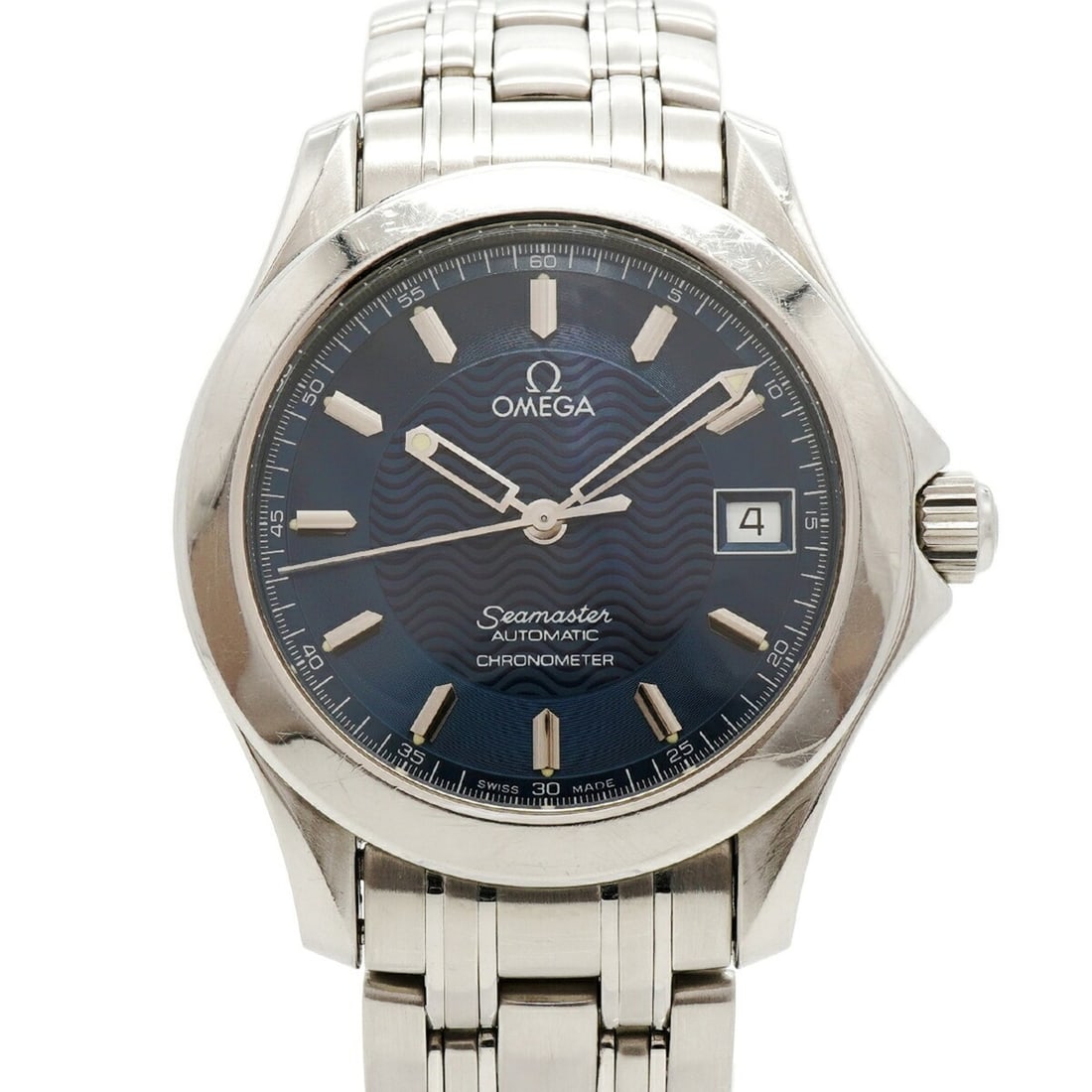 Omega Seamaster Date 2501.81 Blue Dial Men's Watch (1 of 17)