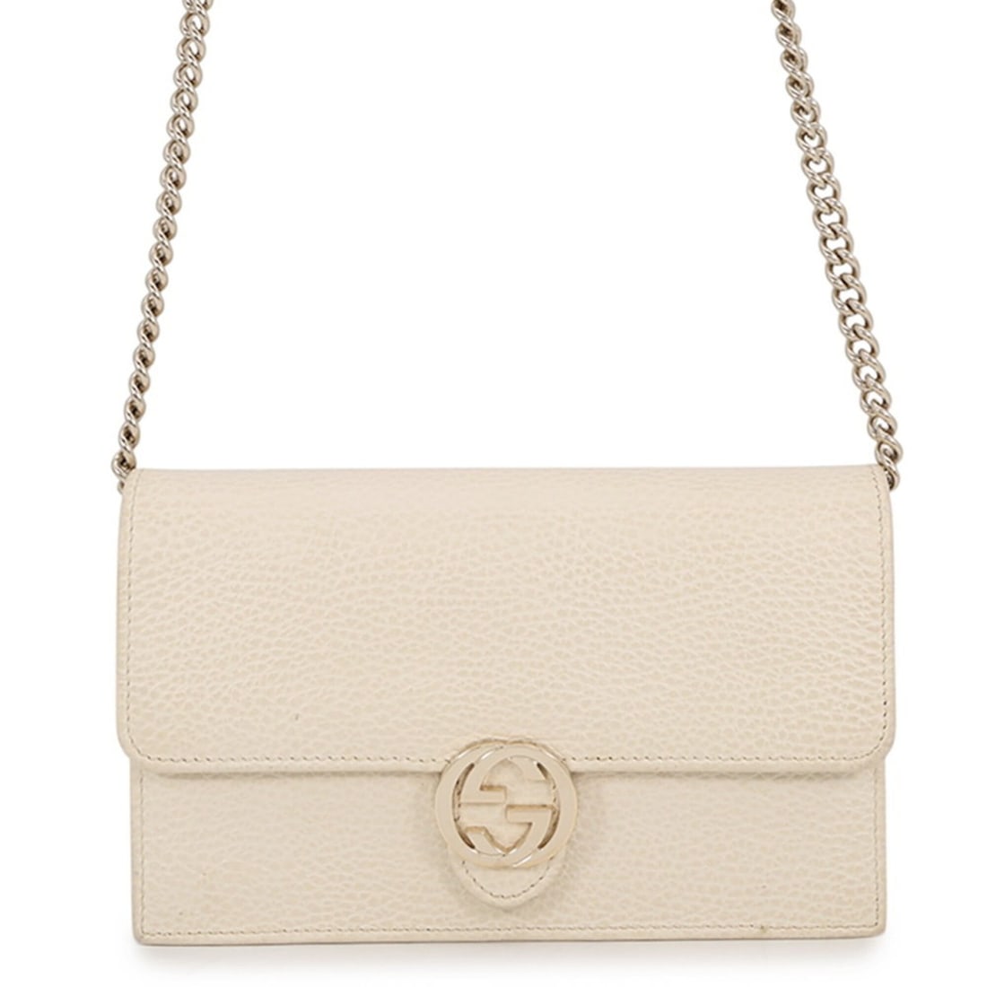 Gucci Chain Wallet Interlocking G Leather 615523 GUCCI WALLET (1 of 15)