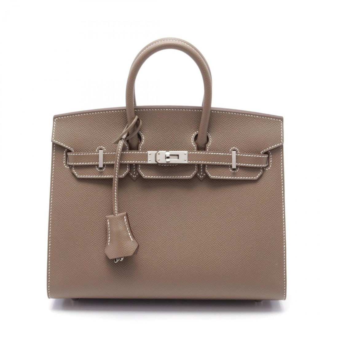 Hermes HERMES Birkin 25 Handbag Bag Epsom Leather Women's Brown WMN994UG: --- Catalog ---Category: SizeSize (HxWxD): 20cm x 25cm x 13cm / 7.87'' x 9.84'' x 5.11''Handle Length: 25cm / 9.84''Category: DesignType: HandbagColor: BrownGender: WomenClosure: FastenerMaterial:
