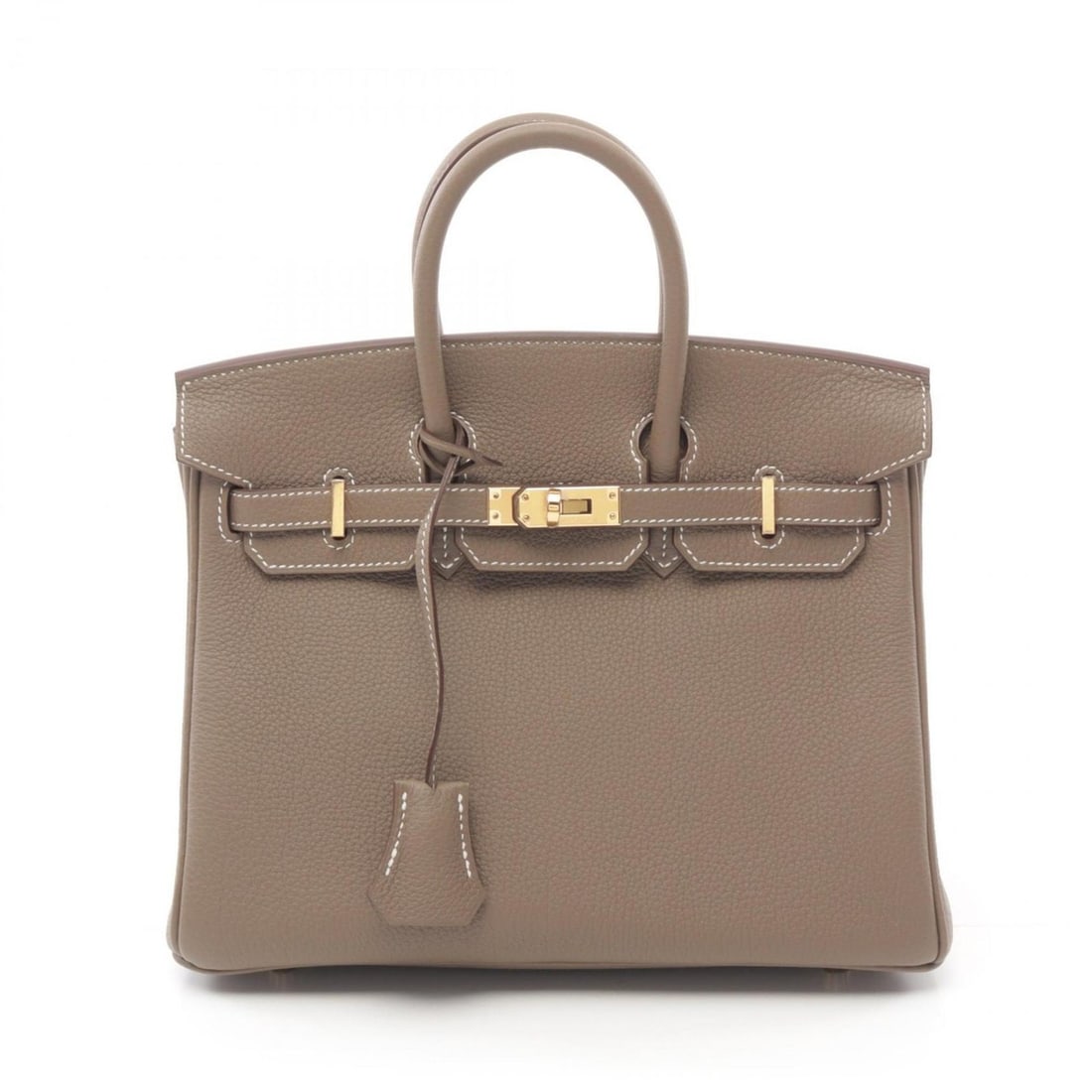 Hermes HERMES Birkin 25 Handbag Bag Togo Women's Brown 041344CC: --- Catalog ---Category: SizeSize (HxWxD): 20cm x 25cm x 13cm / 7.87'' x 9.84'' x 5.11''Category: DesignType: HandbagColor: Brown, Etoupe grayGender: WomenMaterial: Togo leather Hardware Color: GoldCa