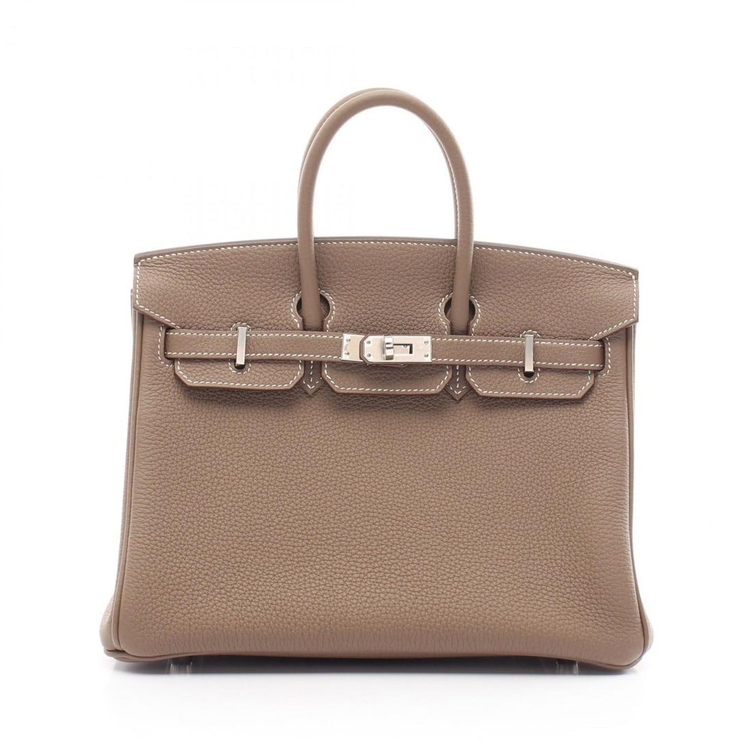 Hermes HERMES Birkin 25 Handbag Togo Women's Beige 041344CK: --- Catalog ---Category: SizeSize (HxWxD): 20cm x 25cm x 13cm / 7.87'' x 9.84'' x 5.11''Category: DesignType: HandbagColor: Beige, Etoupe grayGender: WomenMaterial: Togo leather Hardware Color: Silver