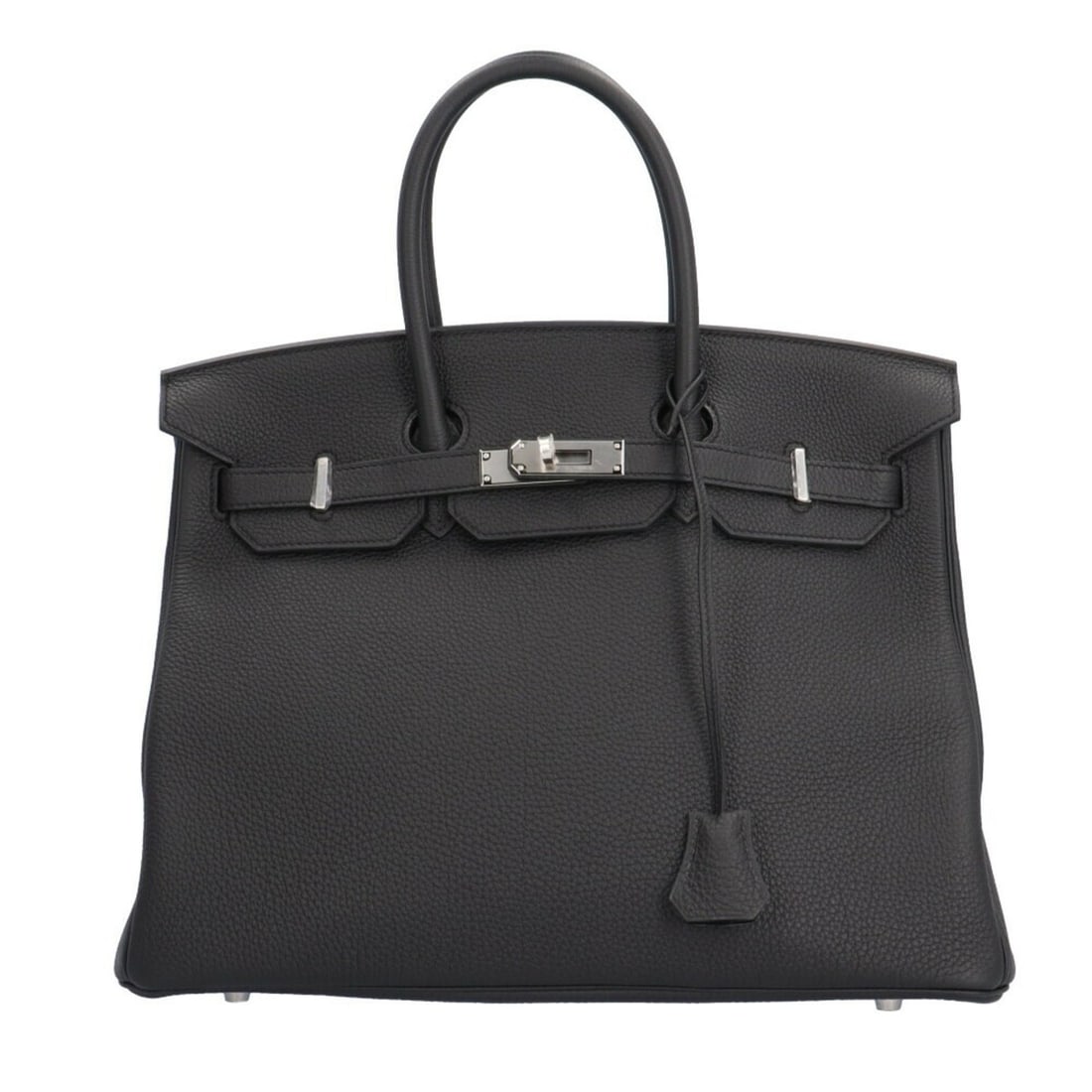 Hermes Birkin 35 Handbag Togo Black Women's HERMES: --- Catalog ---Category: SizeSize (HxWxD): 29cm x 35cm x 19cm / 11.41'' x 13.77'' x 7.48''Category: DesignType: HandbagColor: BlackGender: WomenMaterial: Togo leather Category: GeneralBrand: Hermes---