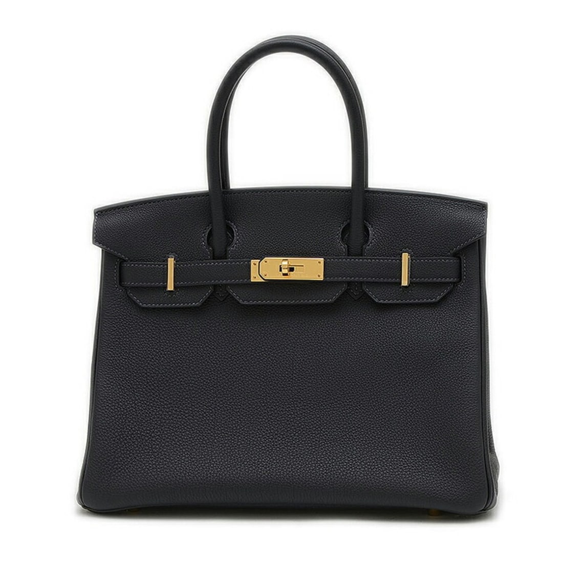 Hermes Birkin 30 Handbag Togo Cabane W Engraved: --- Catalog ---Category: SizeSize (HxWxD): 24cm x 30cm x 16cm / 9.44'' x 11.81'' x 6.29''Category: DesignType: HandbagColor: BrownGender: WomenMaterial: Togo leather Hardware Color: GoldCategory: Gene