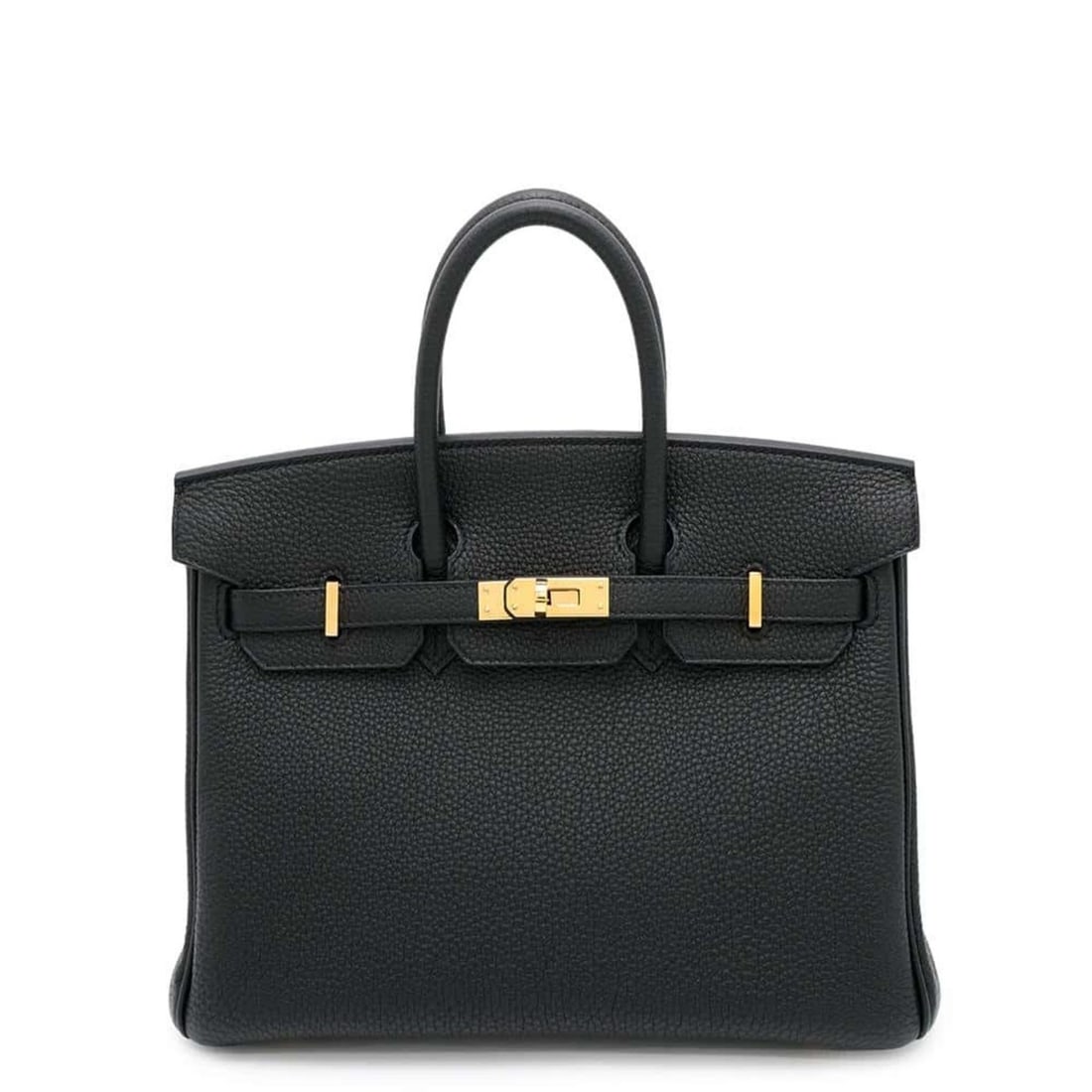 Hermes Birkin 25 Black Togo U Stamp HERMES Handbag: --- Catalog ---Category: SizeSize (HxWxD): 21cm x 25cm x 13cm / 8.26'' x 9.84'' x 5.11''Category: DesignType: HandbagColor: BlackGender: WomenMaterial: Togo leather Category: GeneralBrand: Hermes--- I