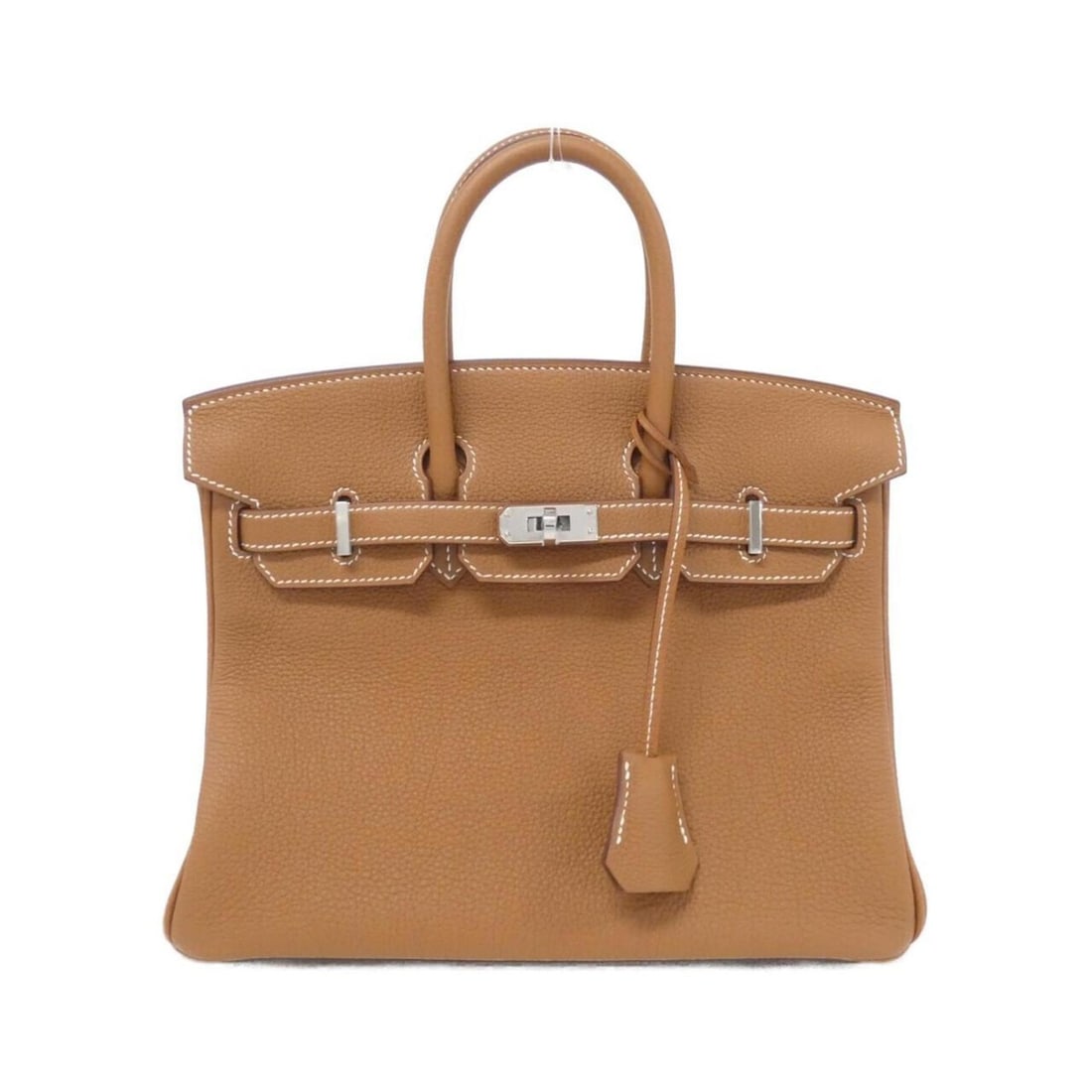Hermes Birkin 25cm 041344CK Handbag: --- Catalog ---Category: SizeWeight: 640g / 1.41lb.Size (HxWxD): 19cm x 25cm x 13cm / 7.48'' x 9.84'' x 5.11''Handle Length: 18cm / 7.08''Category: DesignType: HandbagColor: GoldGender: WomenMaterial: