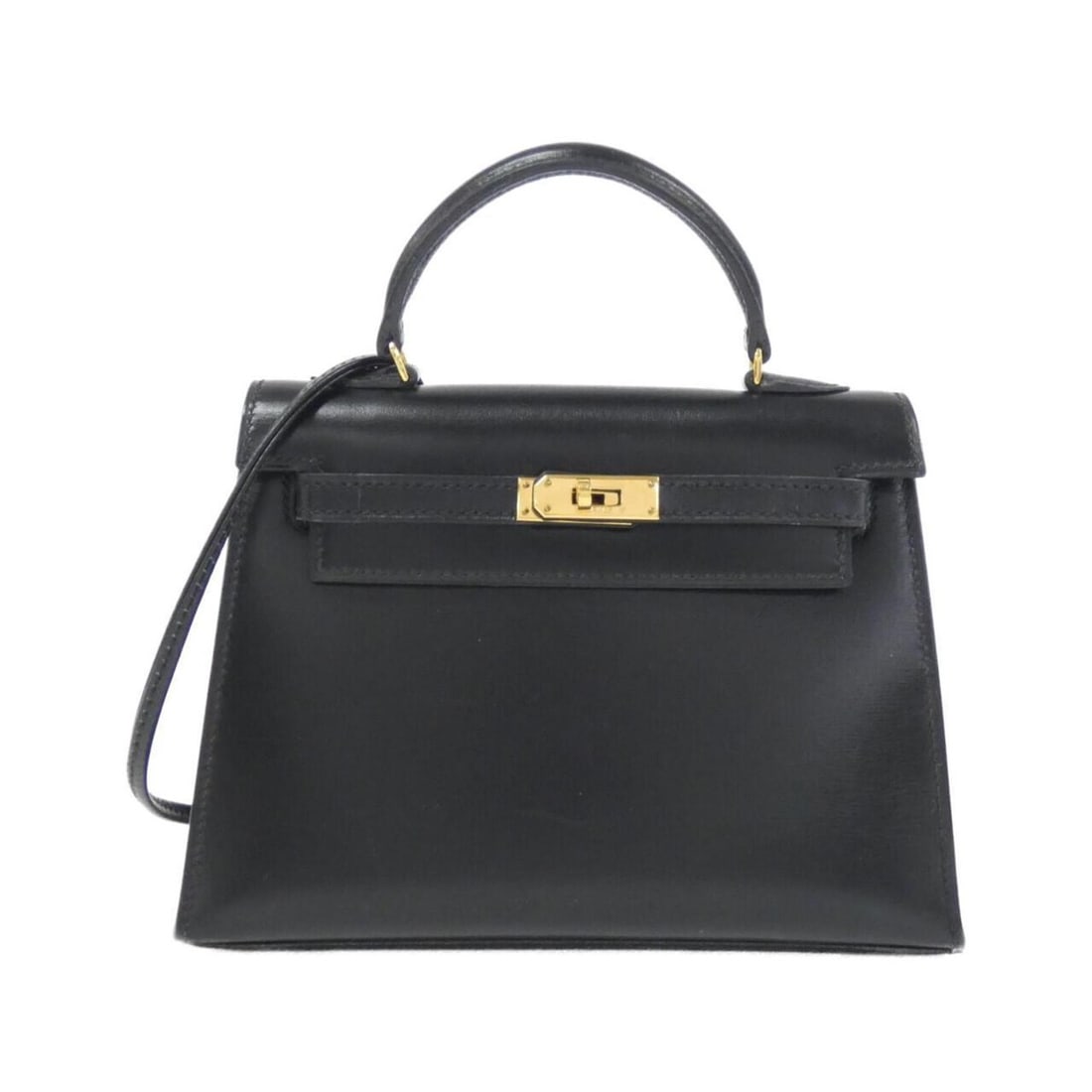 Hermes Minimini Kelly MINIMINI handbag: --- Catalog ---Category: SizeWeight: 110g / 3.88oz.Size (HxWxD): 11cm x 15cm x 5cm / 4.33'' x 5.9'' x 1.96''Strap Length: 94cm / 37''Handle Length: 13cm / 5.11''Category: DesignType: HandbagColor: Bla