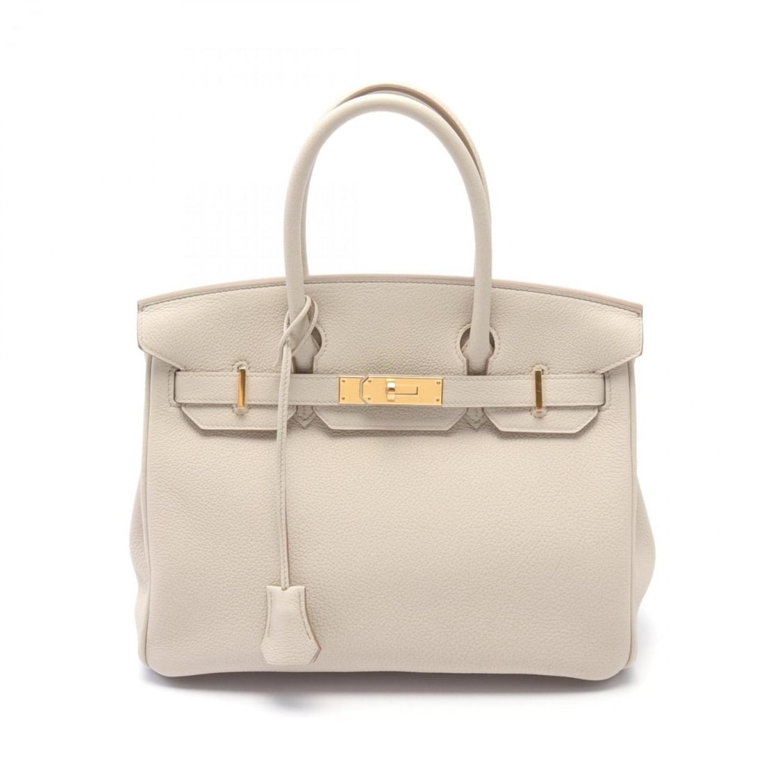 Hermes HERMES Birkin 30 Beton Handbag Bag Togo Women's Ivory: --- Catalog ---Category: SizeSize (HxWxD): 24cm x 30cm x 15cm / 9.44'' x 11.81'' x 5.9''Category: DesignType: HandbagColor: IvoryGender: WomenMaterial: Togo leather Category: GeneralLine: BirkinBrand: