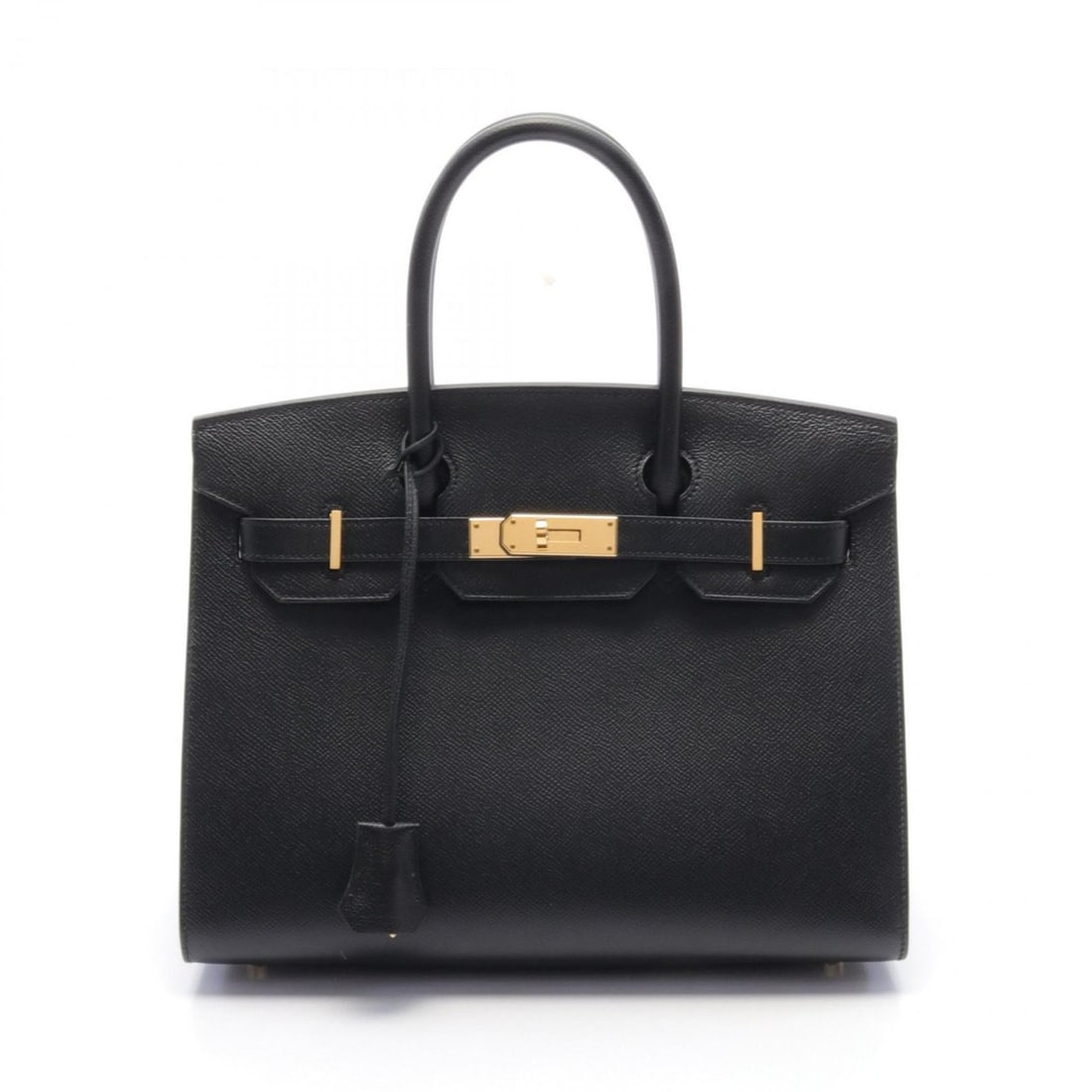 Hermes HERMES Birkin 30 Serie Handbag Bag Epsom Leather Women's Black: --- Catalog ---Category: SizeSize (HxWxD): 24cm x 30cm x 15cm / 9.44'' x 11.81'' x 5.9''Category: DesignType: HandbagColor: BlackGender: WomenMaterial: Epsom leather Hardware Color: GoldCategory: Gene