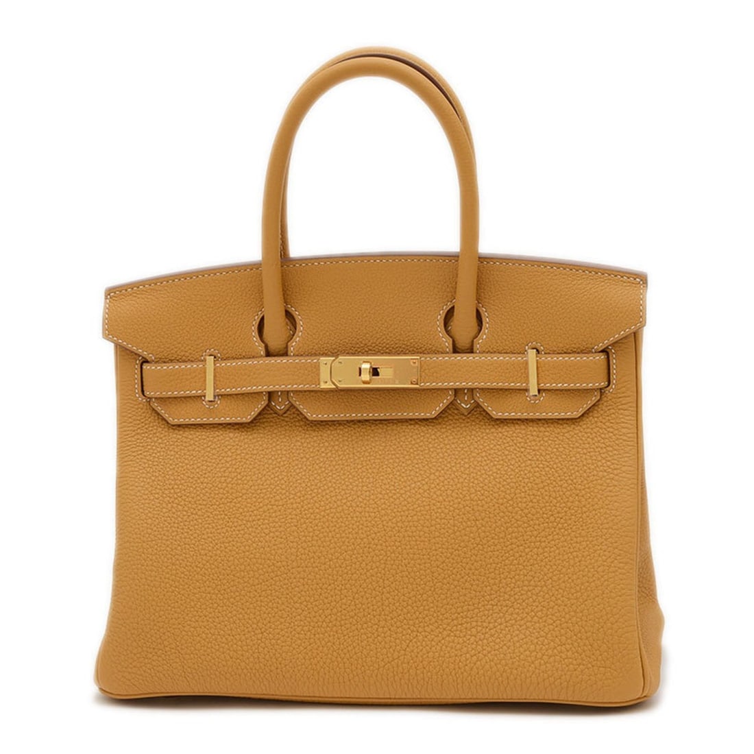 Hermes Birkin 30 Handbag Togo Natural Sable W Engraved: --- Catalog ---Category: SizeSize (HxWxD): 24cm x 30cm x 16cm / 9.44'' x 11.81'' x 6.29''Category: DesignType: HandbagColor: Natural sableGender: WomenMaterial: Togo leather Category: GeneralBrand: He