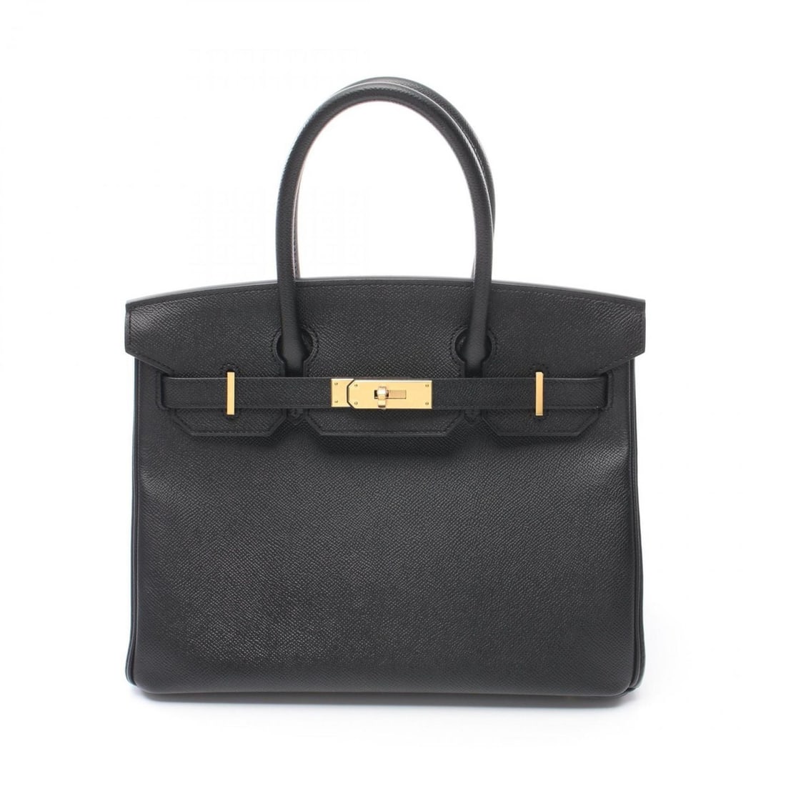 Hermes HERMES Birkin 30 Handbag Bag Epsom Leather Women's Black: --- Catalog ---Category: SizeSize (HxWxD): 24cm x 30cm x 15cm / 9.44'' x 11.81'' x 5.9''Category: DesignType: HandbagColor: BlackGender: WomenMaterial: Epsom leather Category: GeneralBrand: Hermes--- 