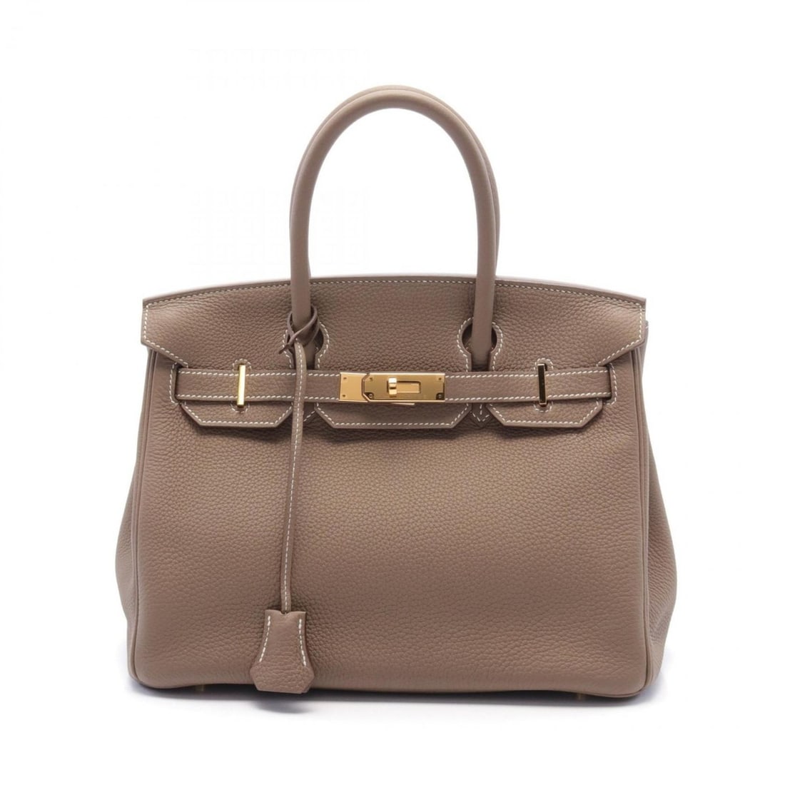 Hermes HERMES Birkin 30 Handbag Bag Togo Women's Brown: --- Catalog ---Category: SizeSize (HxWxD): 24cm x 30cm x 15cm / 9.44'' x 11.81'' x 5.9''Category: DesignType: HandbagColor: Brown, Etoupe grayGender: WomenMaterial: Togo leather Hardware Color: