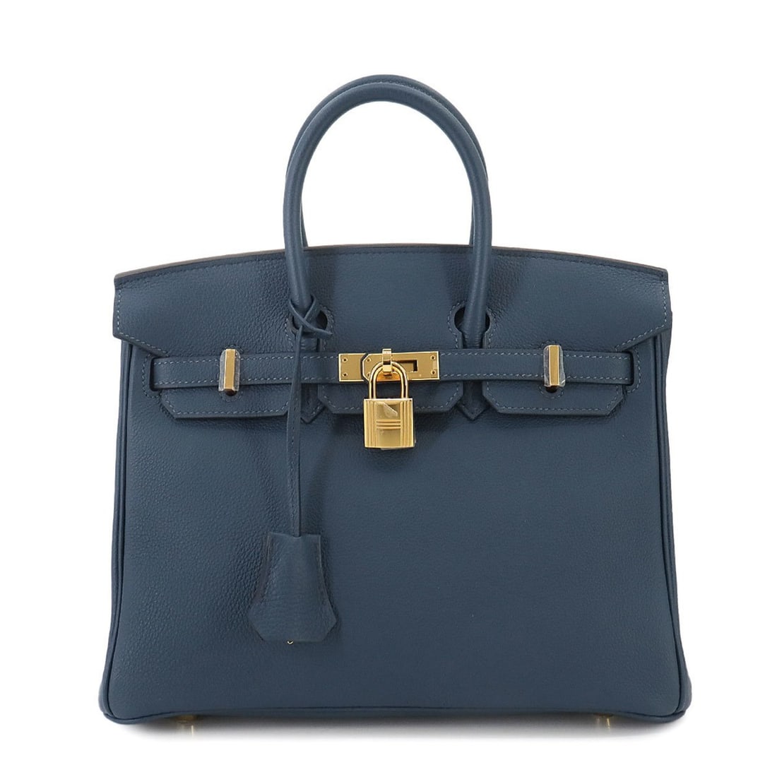 Hermes Birkin 25 handbag, Taurillon Nobillo, Blue de Plus, B stamp, gold hardware,: --- Catalog ---Category: SizeSize (HxWxD): 21cm x 25cm x 14cm / 8.26'' x 9.84'' x 5.51''Category: DesignType: HandbagGender: WomenCategory: GeneralBrand: Hermes--- Item List ---Section: