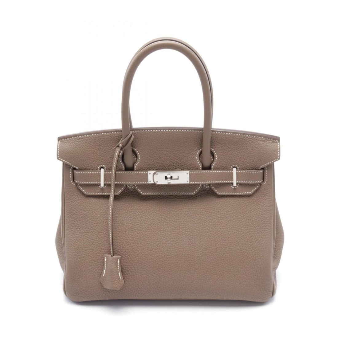 Hermes HERMES Birkin 30 Handbag Bag Togo Women's Brown: --- Catalog ---Category: SizeSize (HxWxD): 24cm x 30cm x 15cm / 9.44'' x 11.81'' x 5.9''Category: DesignType: HandbagColor: Brown, Etoupe grayGender: WomenMaterial: Togo leather Hardware Color: Silver