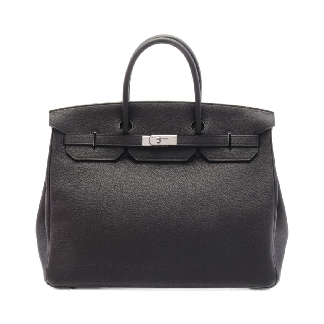 Hermes HERMES Birkin 40 Handbag Bag Leather Togo Women's Black: --- Catalog ---Category: SizeSize (HxWxD): 30cm x 40cm x 21cm / 11.81'' x 15.74'' x 8.26''Category: DesignType: HandbagColor: BlackGender: WomenMaterial: Leather Hardware Color: SilverLeather/Fur Type