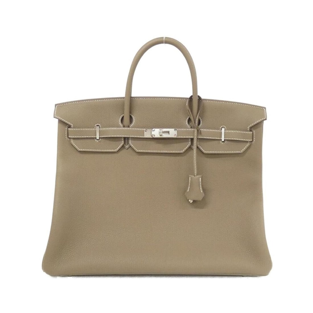 Hermes Birkin 40cm 030275CK Handbag: --- Catalog ---Category: SizeWeight: 1.73kg / 3.81lb.Size (HxWxD): 30cm x 40cm x 20cm / 11.81'' x 15.74'' x 7.87''Handle Length: 29cm / 11.41''Category: DesignType: HandbagColor: Etoupe grayGender: Wo