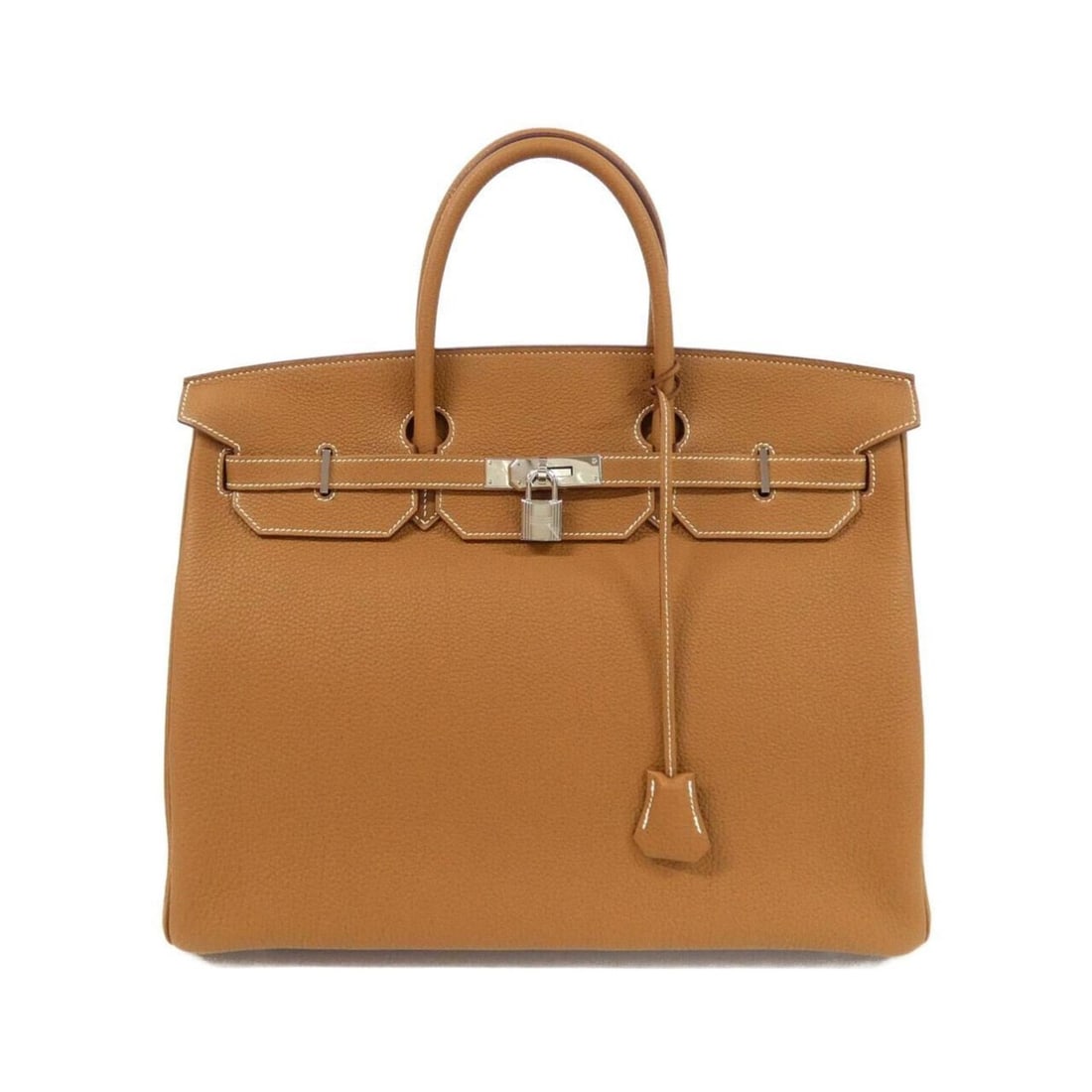 Hermes Birkin 40cm 030275CK Handbag: --- Catalog ---Category: SizeSize (HxWxD): 30cm x 40cm x 20cm / 11.81'' x 15.74'' x 7.87''Category: DesignType: HandbagColor: Brown, Gold brownGender: Women,MenMaterial: Togo leather Category: General