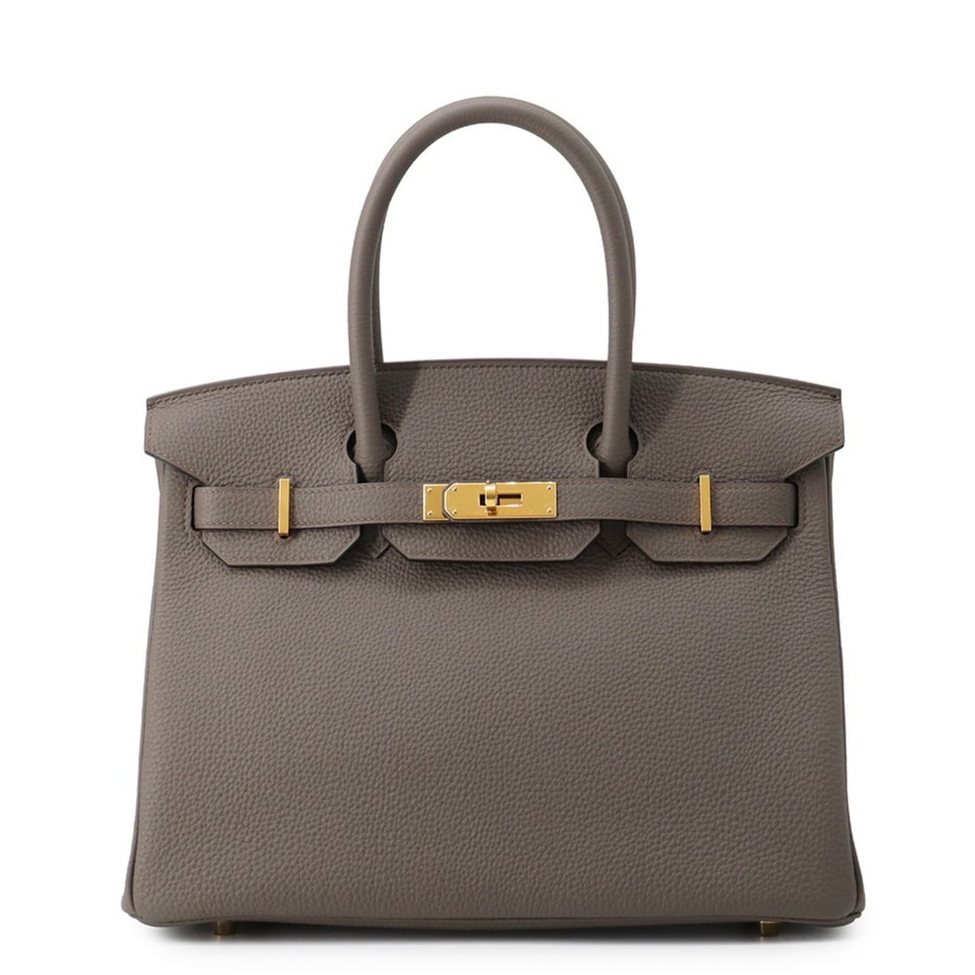 Hermes Birkin 30 Etoupe Togo A stamp HERMES handbag women's: --- Catalog ---Category: SizeSize (HxWxD): 24cm x 30cm x 15.5cm / 9.44'' x 11.81'' x 6.1''Category: DesignType: HandbagColor: EtainGender: WomenMaterial: Togo leather Category: GeneralBrand: HermesCou